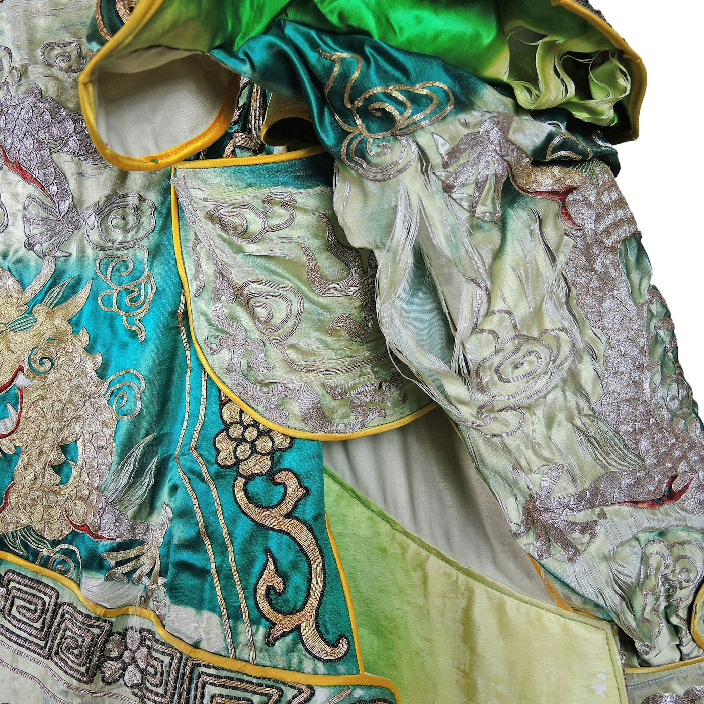 Download Vintage Peking Opera Dragon Armor Costume | EBTH