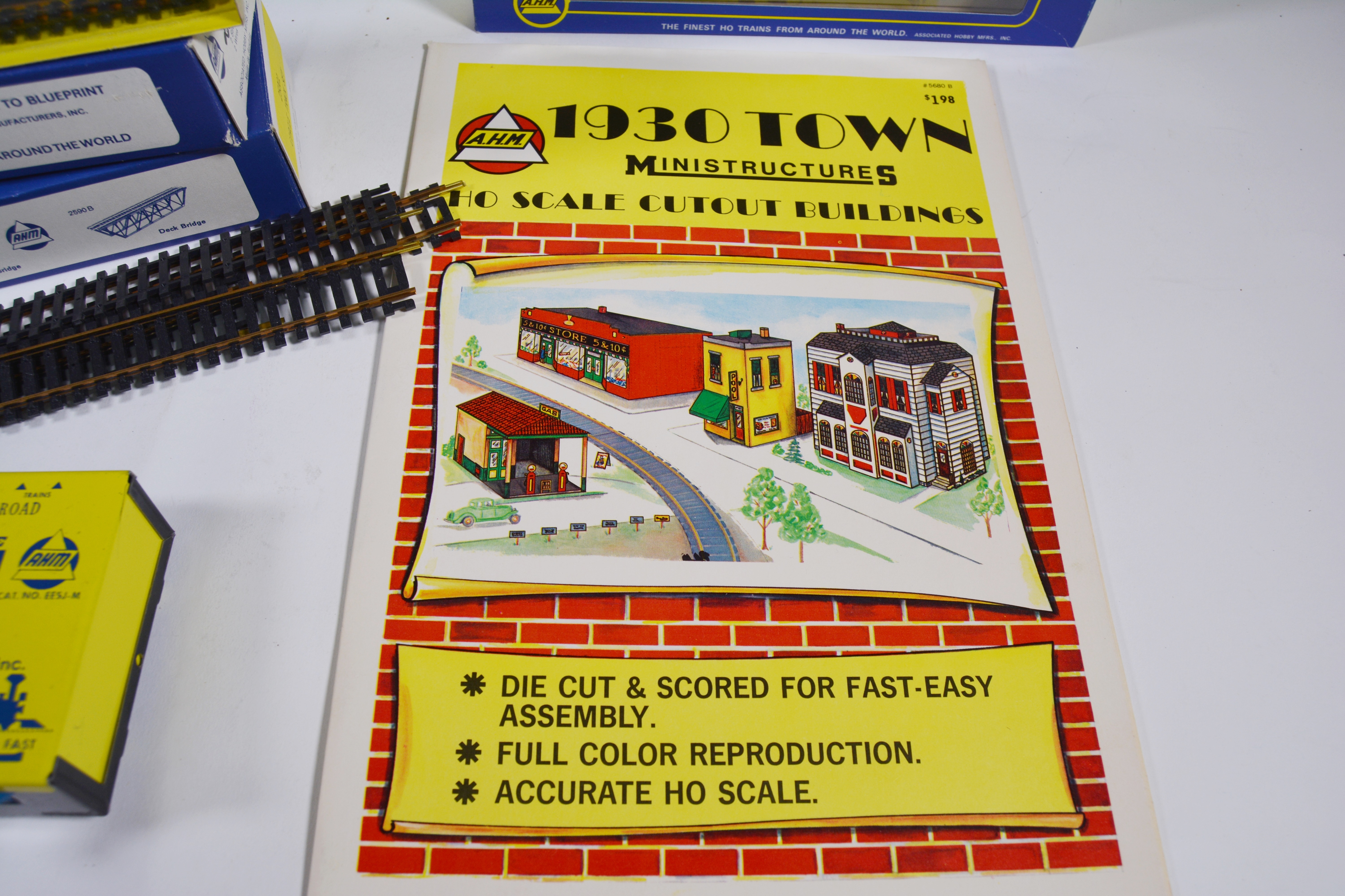 Associated Hobby Manufacturers (AHM), HO Scale, Model Trains and Track