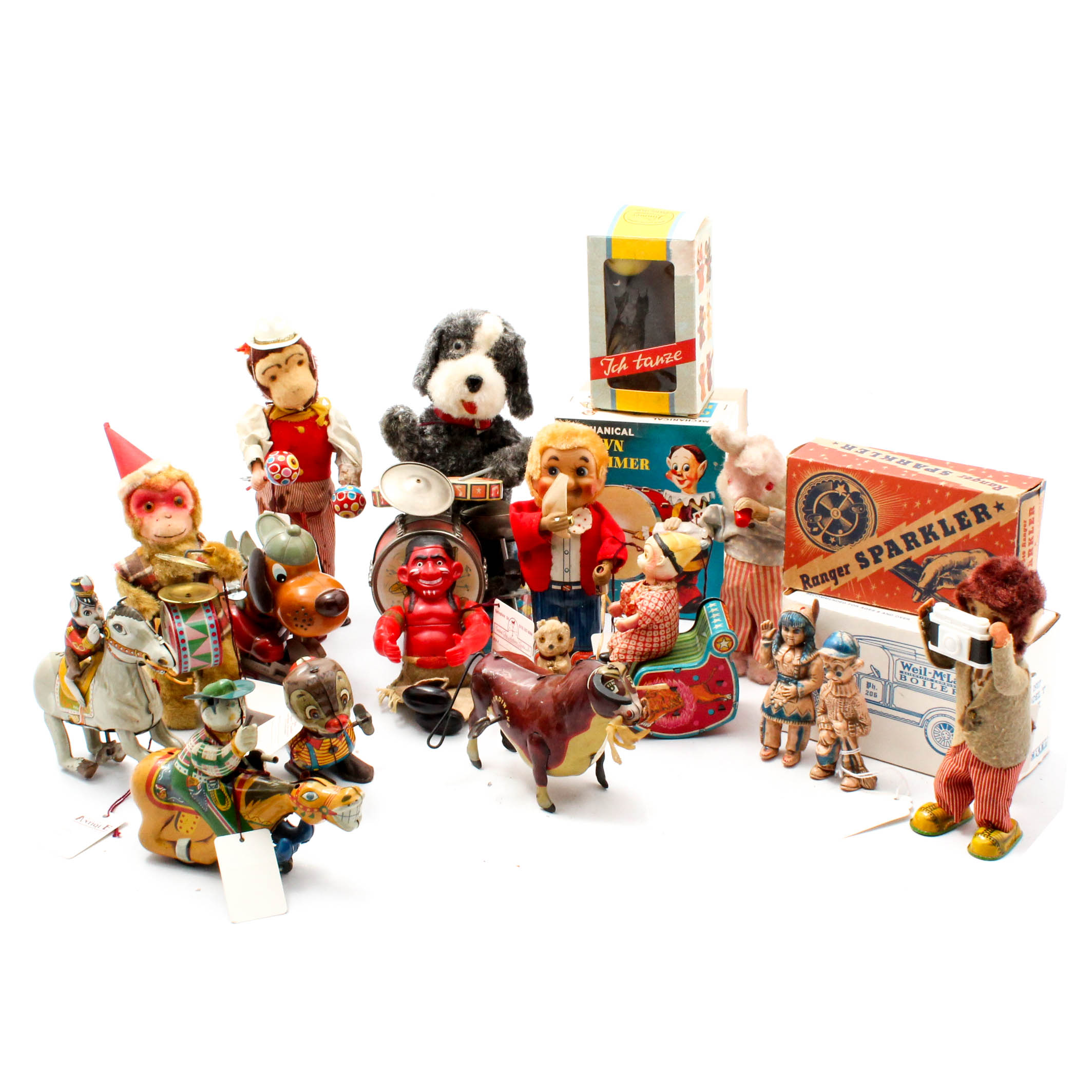 Vintage Wind Up Toy Collection EBTH