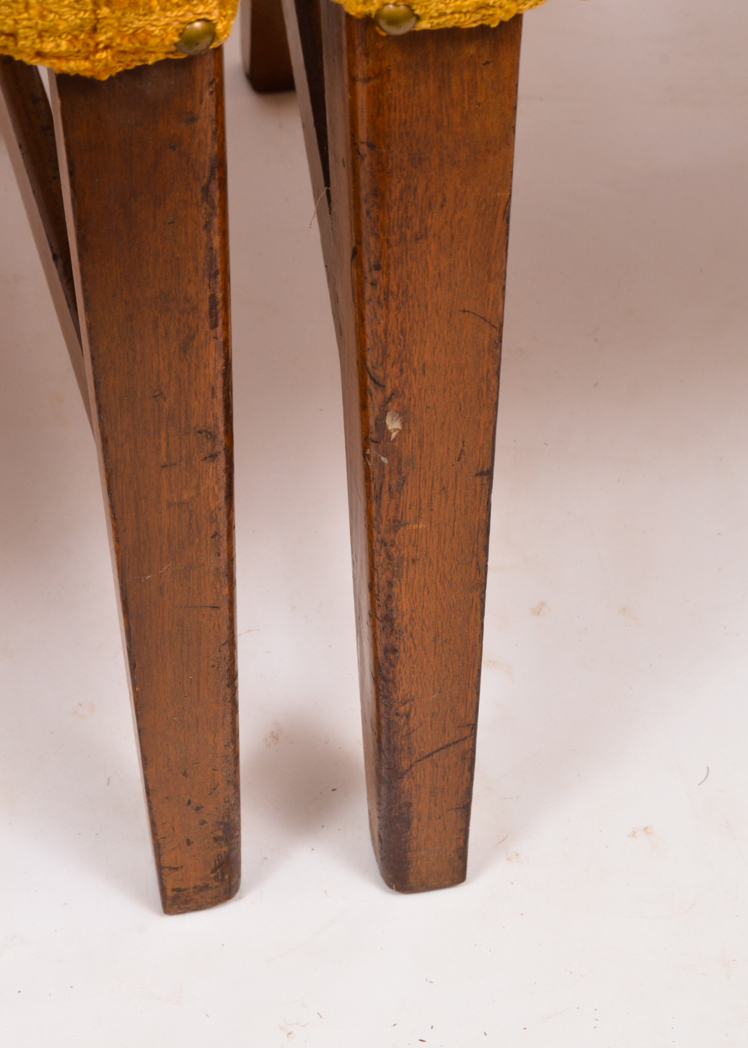 Mid Century Modern Custom Upholstered Dining Chairs | EBTH