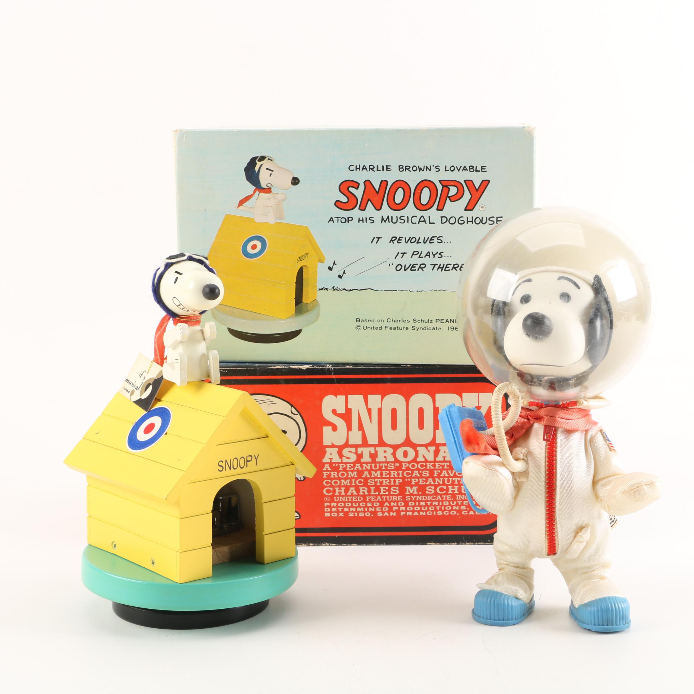 snoopy astronaut doll