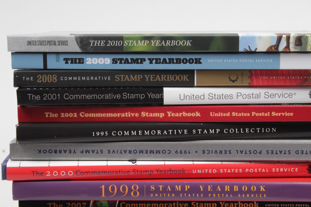Stamp Yearbooks from 1991 to 2010 EBTH