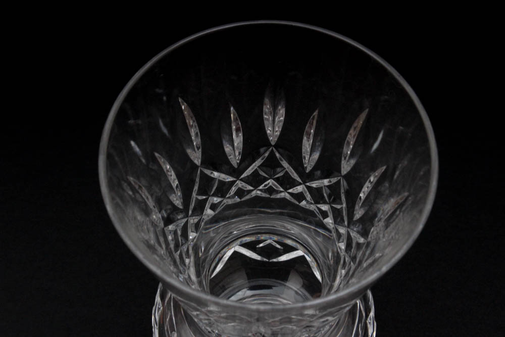 Waterford Crystal "Lismore" Thistle Vase EBTH