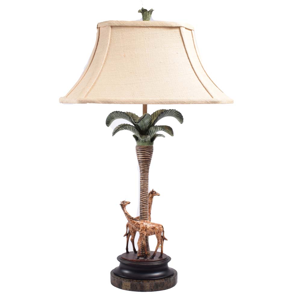 safari table lamp