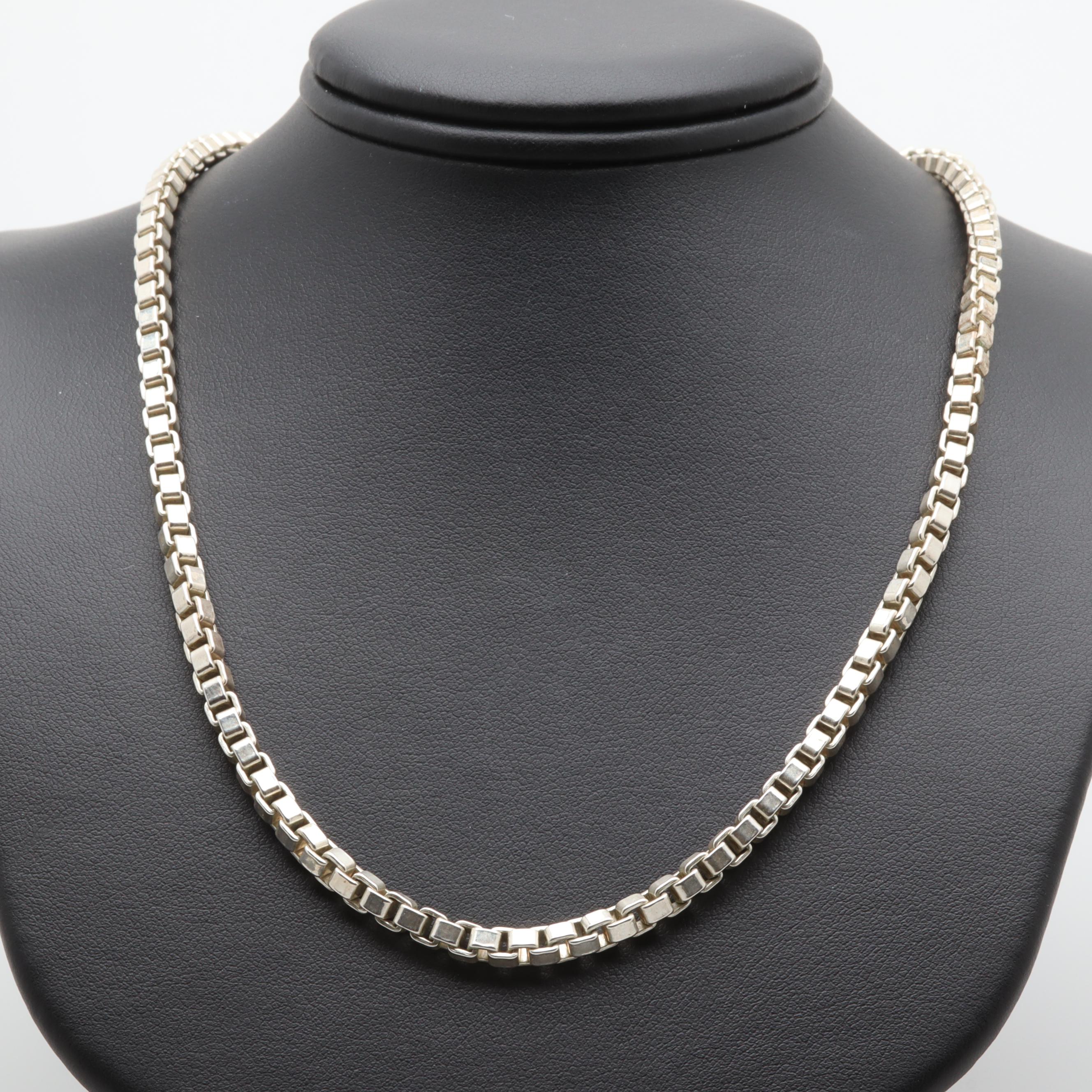 Tiffany & Co. Sterling Silver Link Necklace EBTH