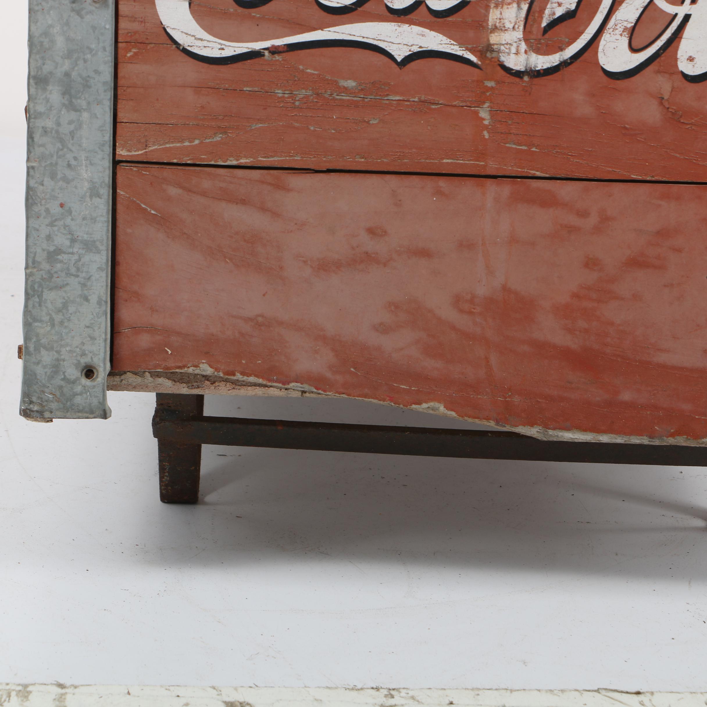 Vintage CocaCola Ice Chest EBTH
