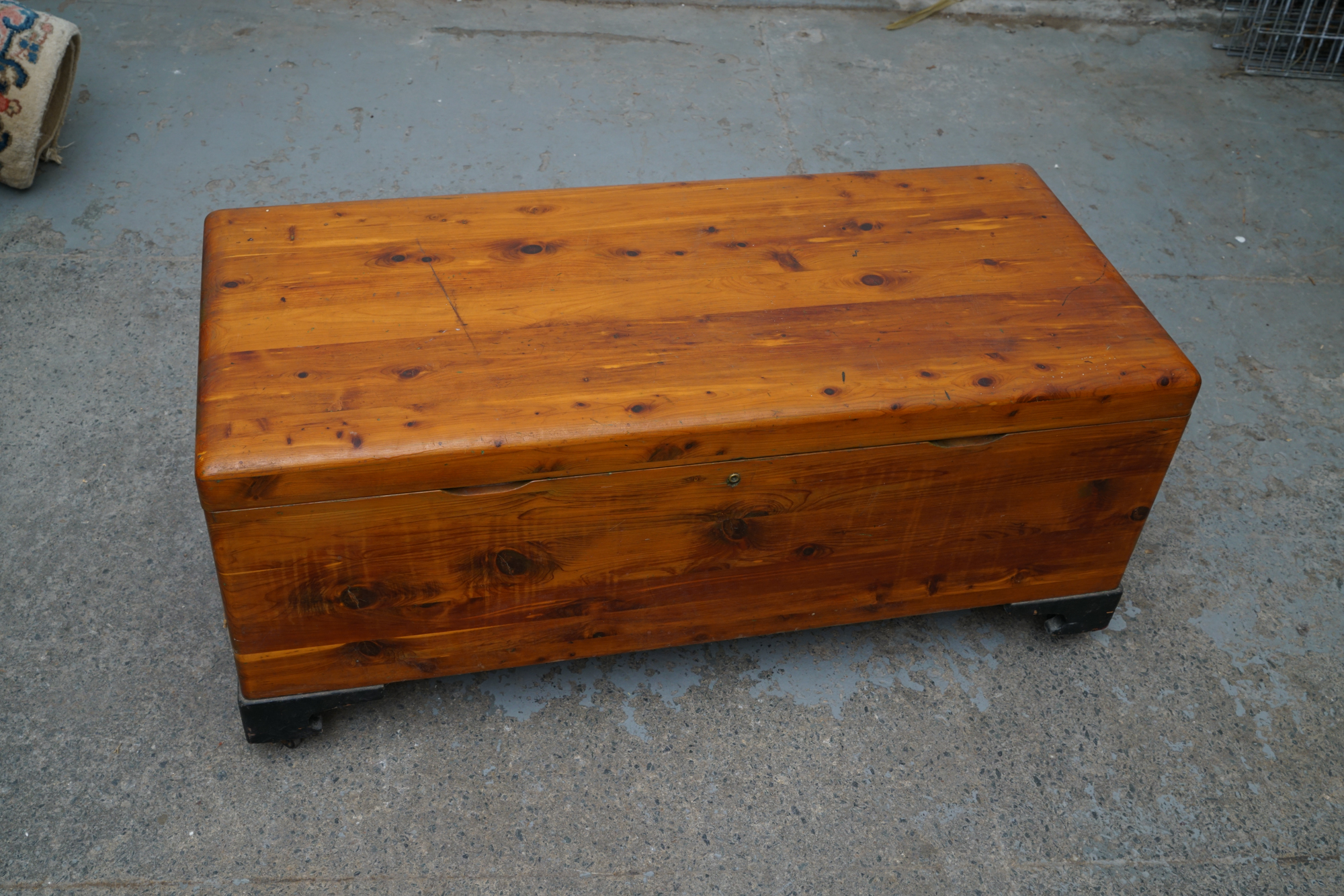 Vintage Cedar Chest on Casters EBTH