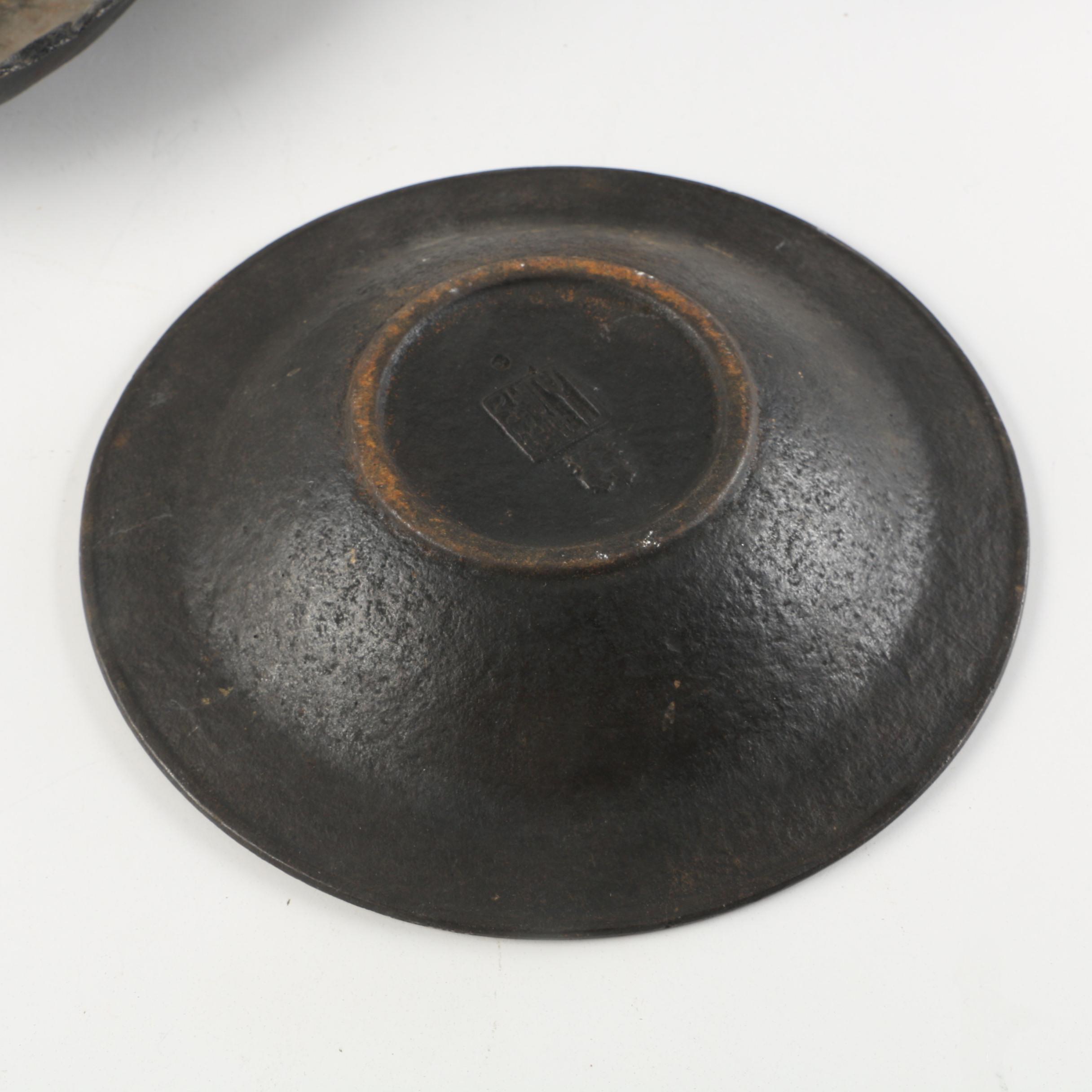 Vintage Cast Iron Compote and Bowls EBTH