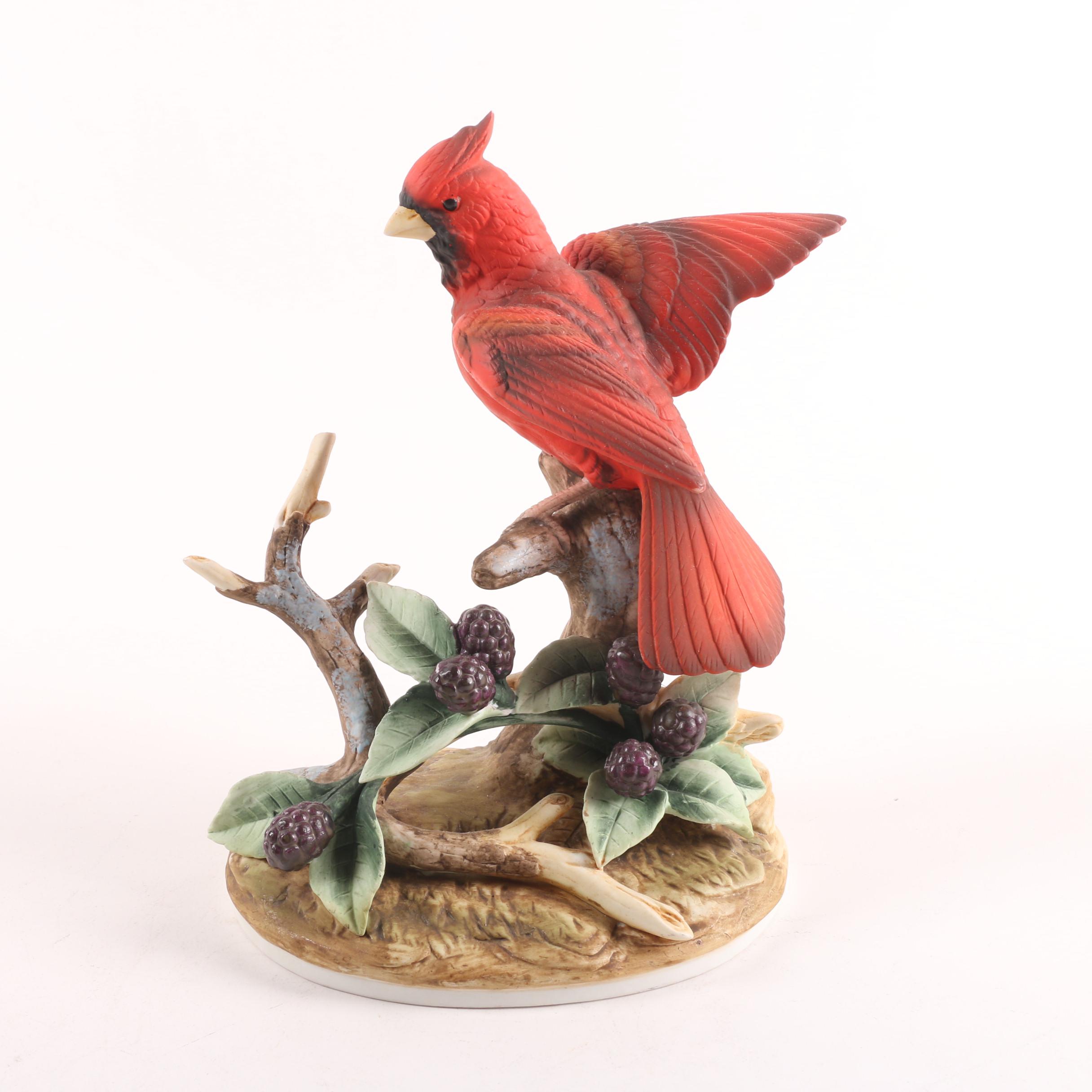 Andrea by Sadek Porcelain Male and Female Cardinal Figurines EBTH