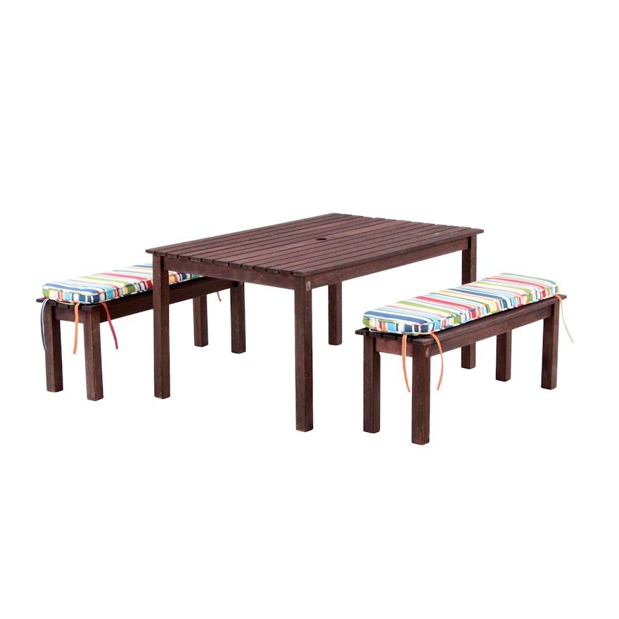 Pottery Barn Kids Outdoor Picnic Furniture Set Ebth