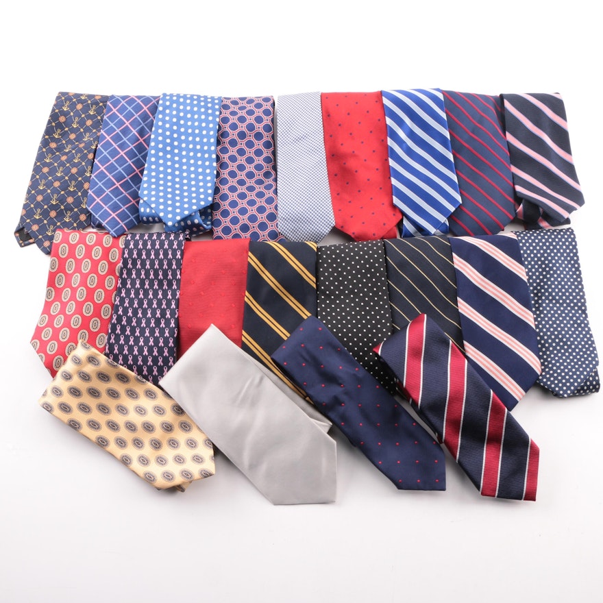 Charles Tywhitt, Thomas Pink, Brooks Brothers Silk Ties with Others  Neckties