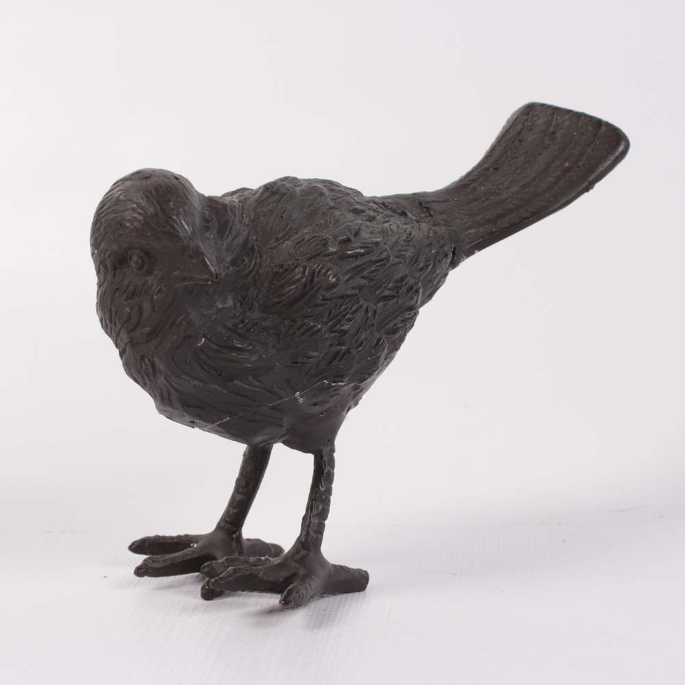 Vintage Cast Iron Bird Figurines EBTH