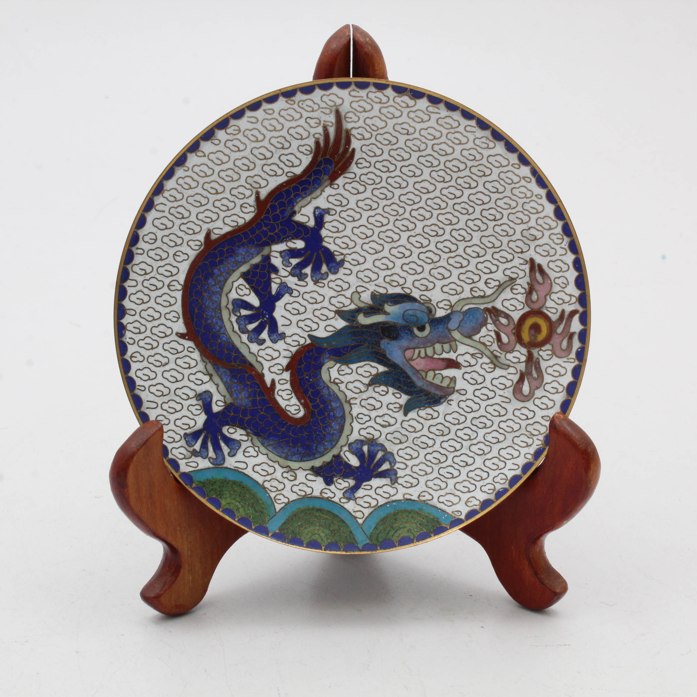 Chinese Cloisonné Plates EBTH
