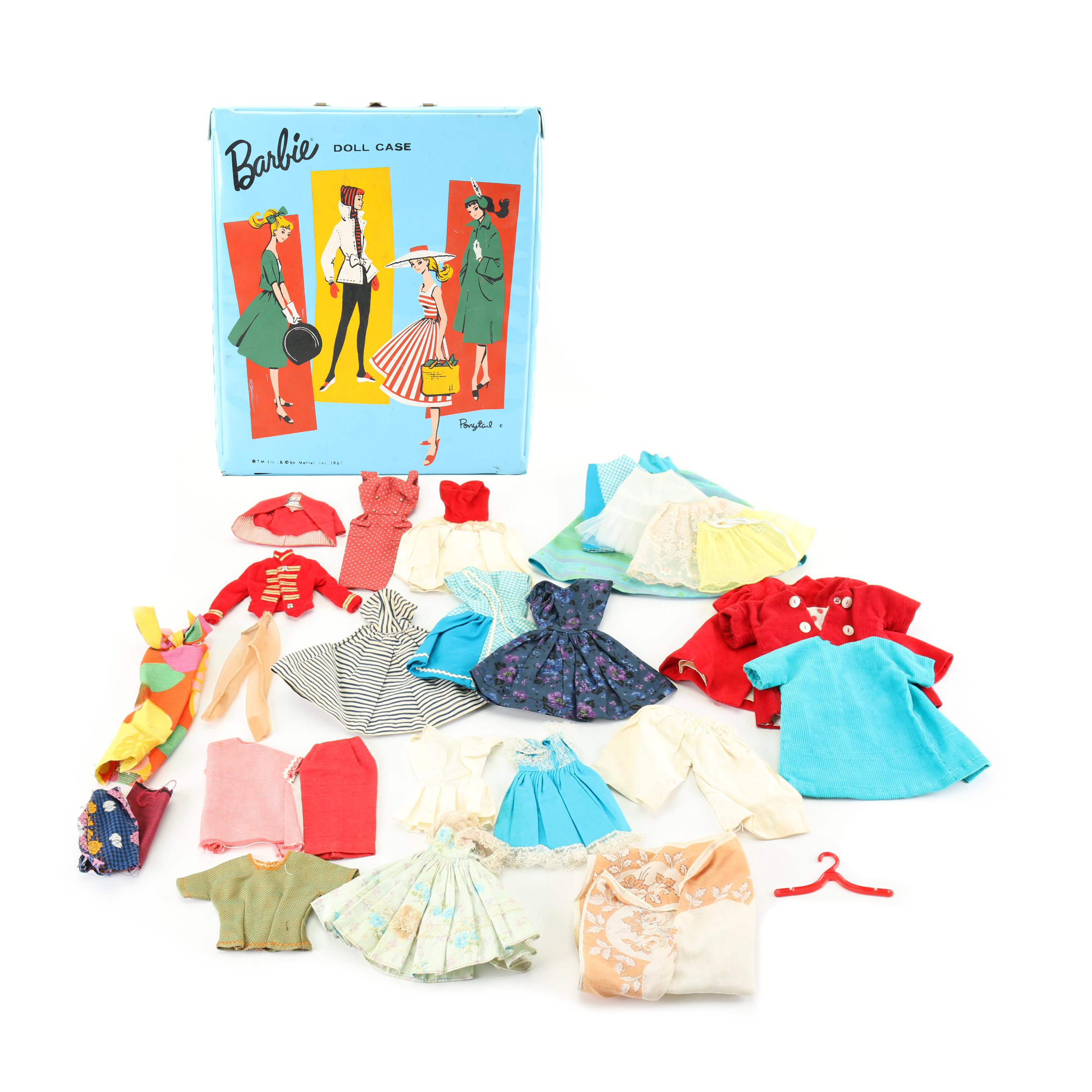 barbie doll clothes case