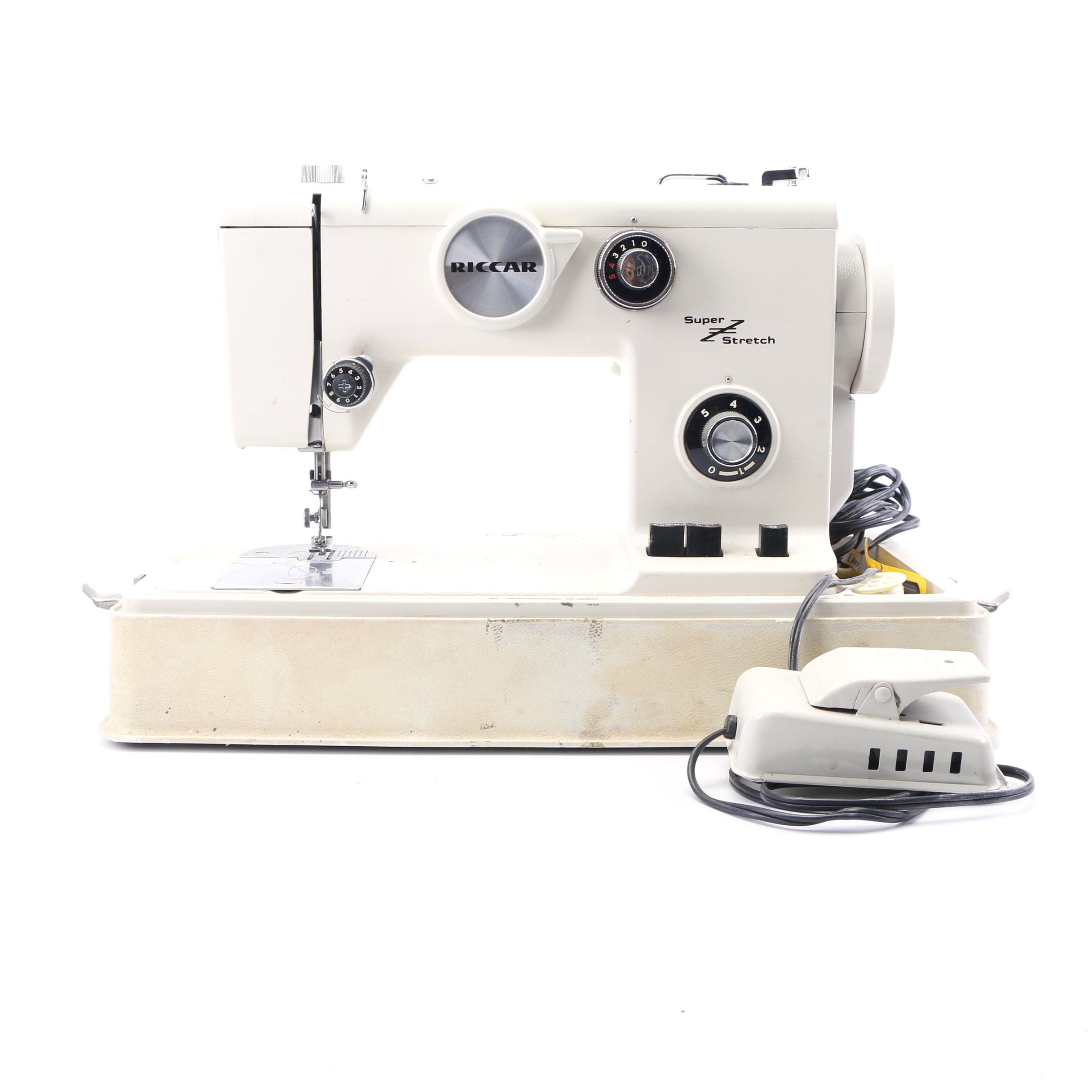 Riccar Super Stretch Sewing Machine EBTH