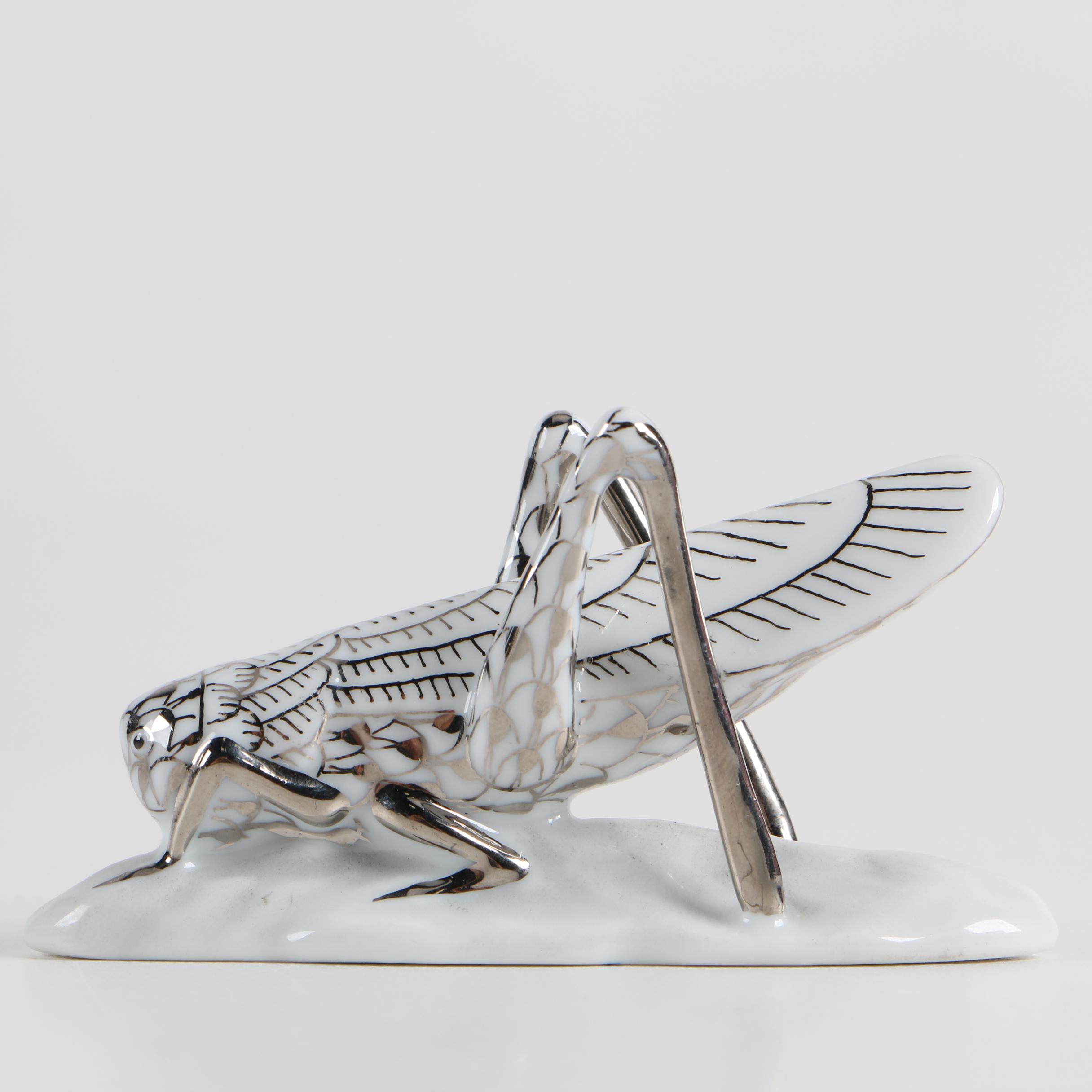 Herend Hungary HandPainted Porcelain Figurine EBTH