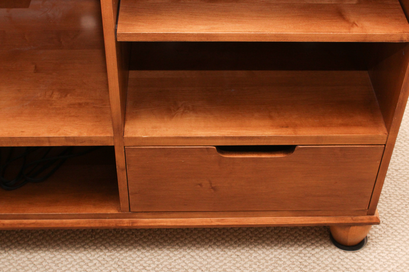 Ethan Allen Entertainment Center EBTH