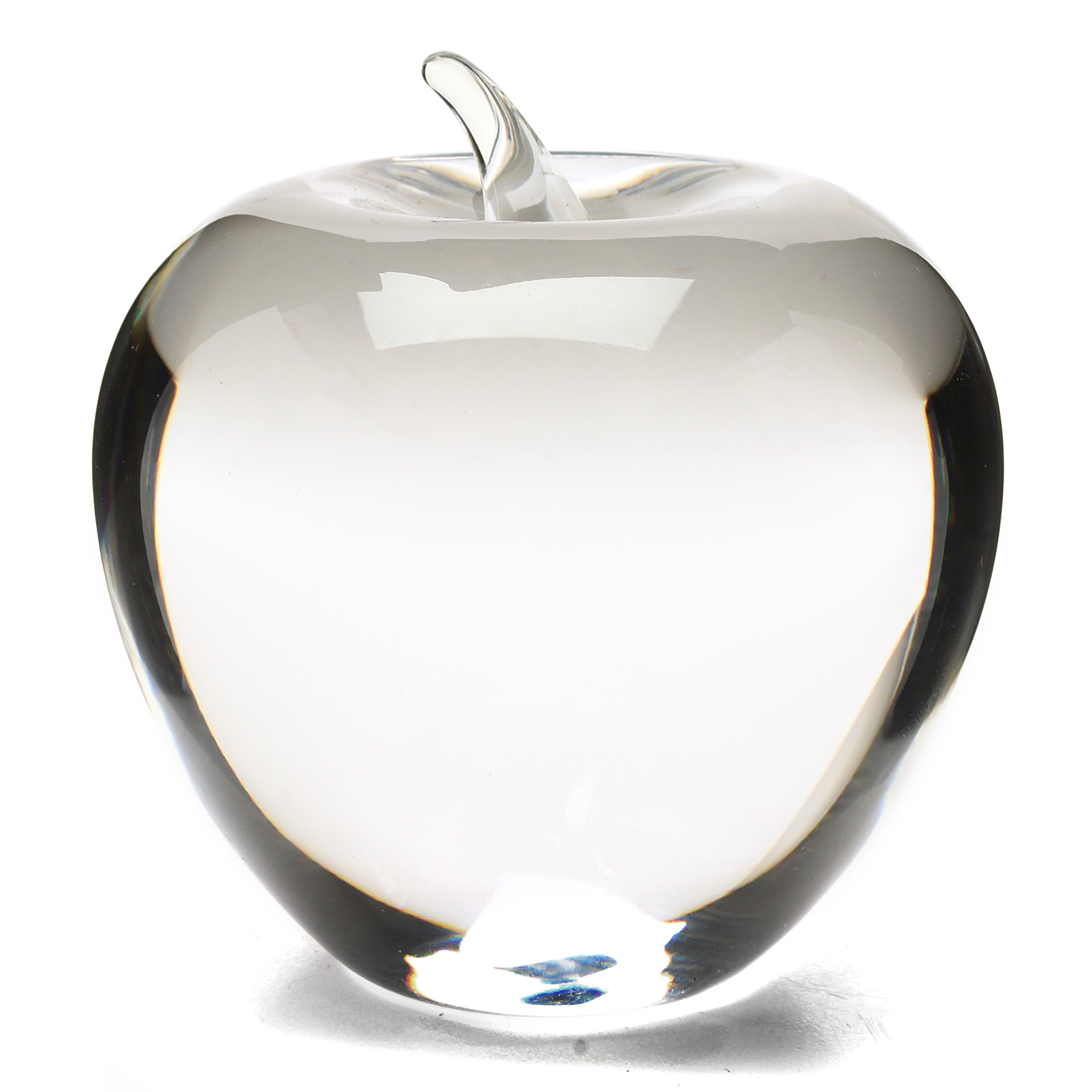 tiffany apple paperweight