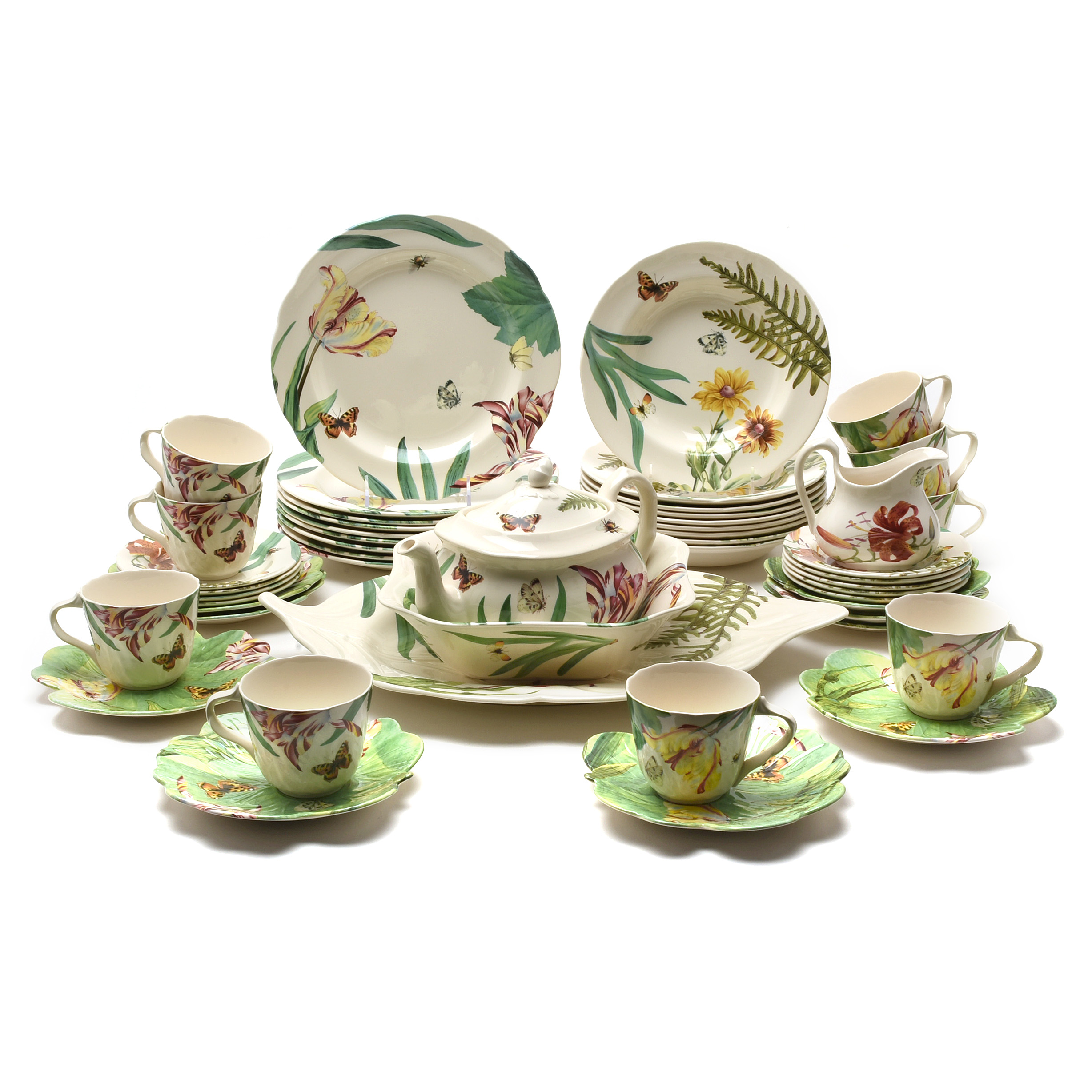 Spode "Floral Haven" Earthenware Dinnerware EBTH