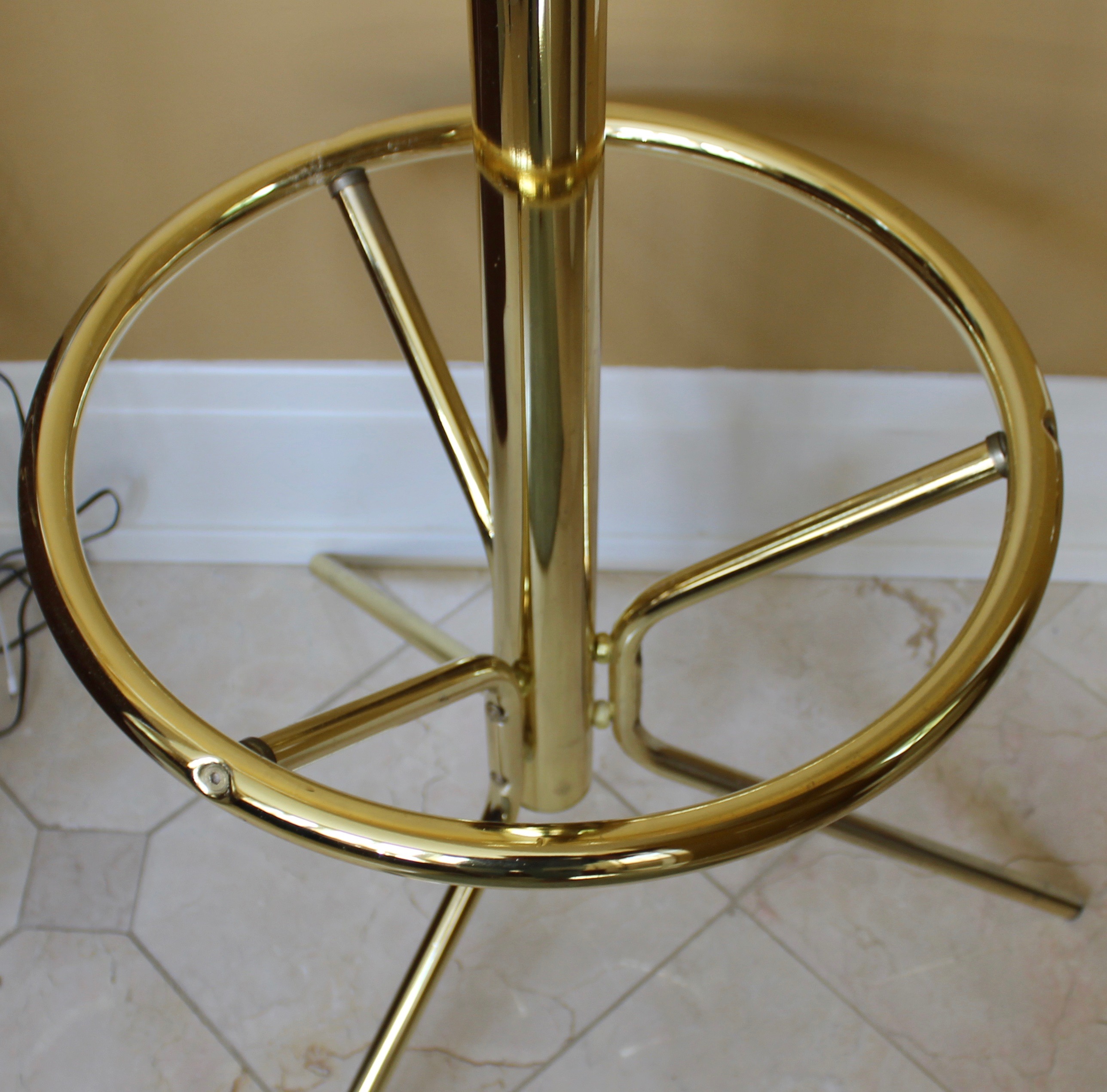 Vintage Brass Hall Tree EBTH