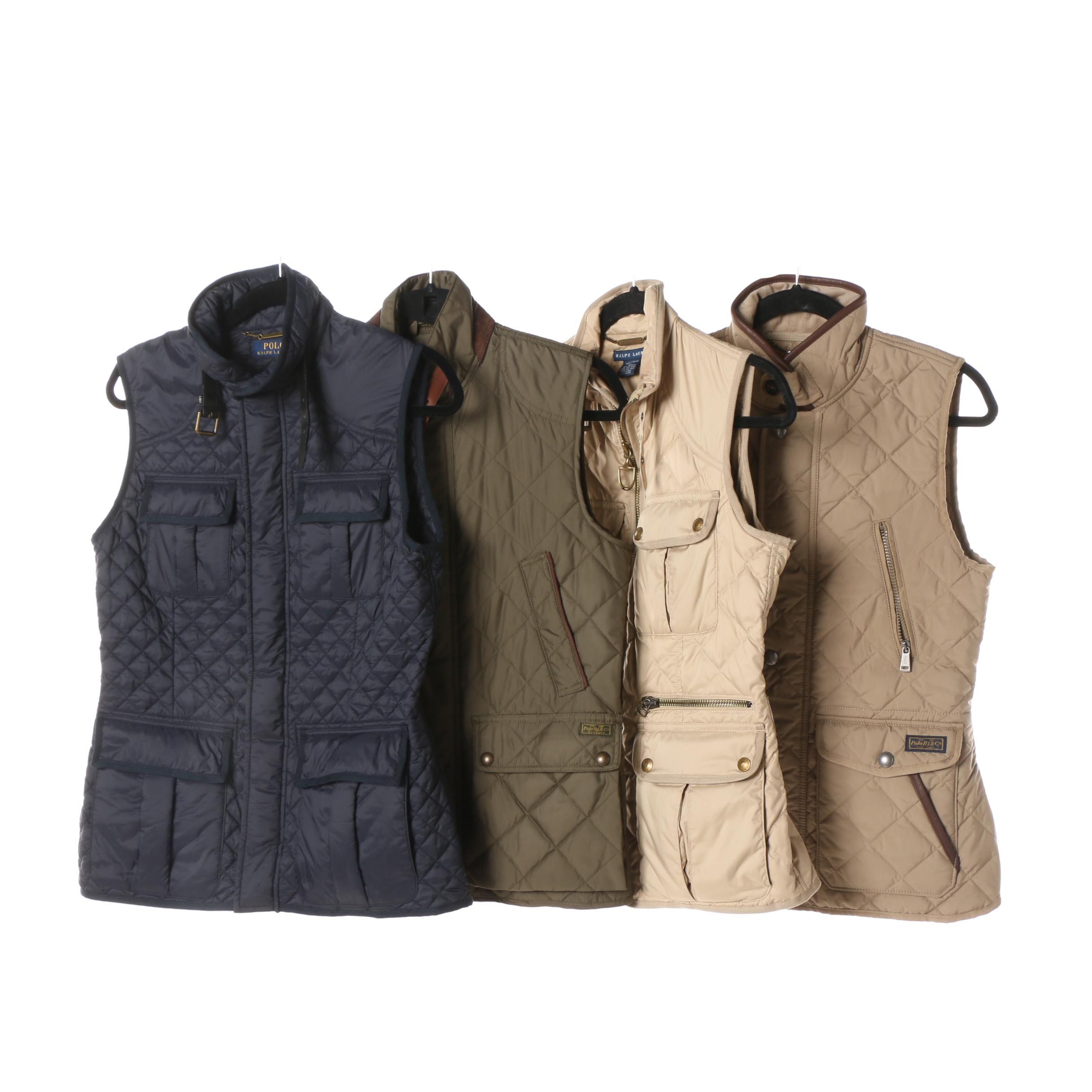 ralph lauren quilted vest womens