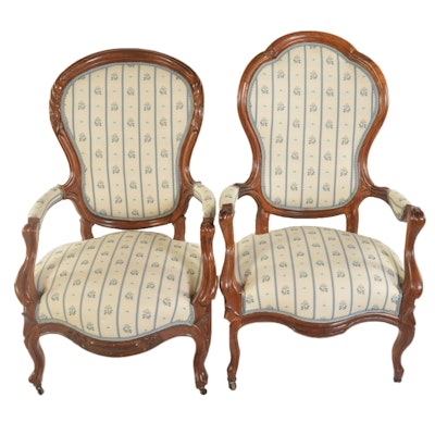 Antique Victorian Parlor Chairs Antique Victorian Parlor Chairs