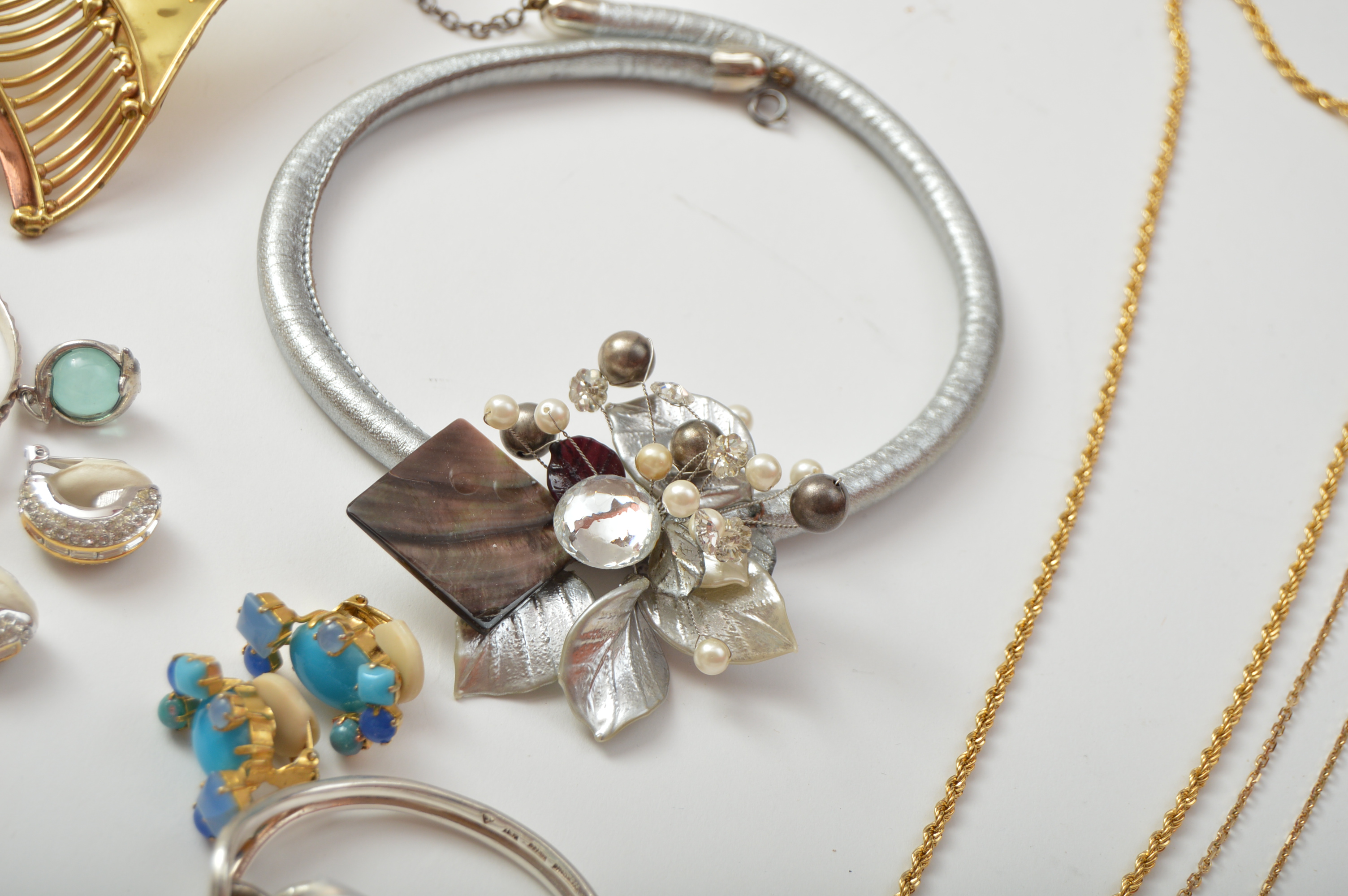 Costume Jewelry with Sterling Silver EBTH