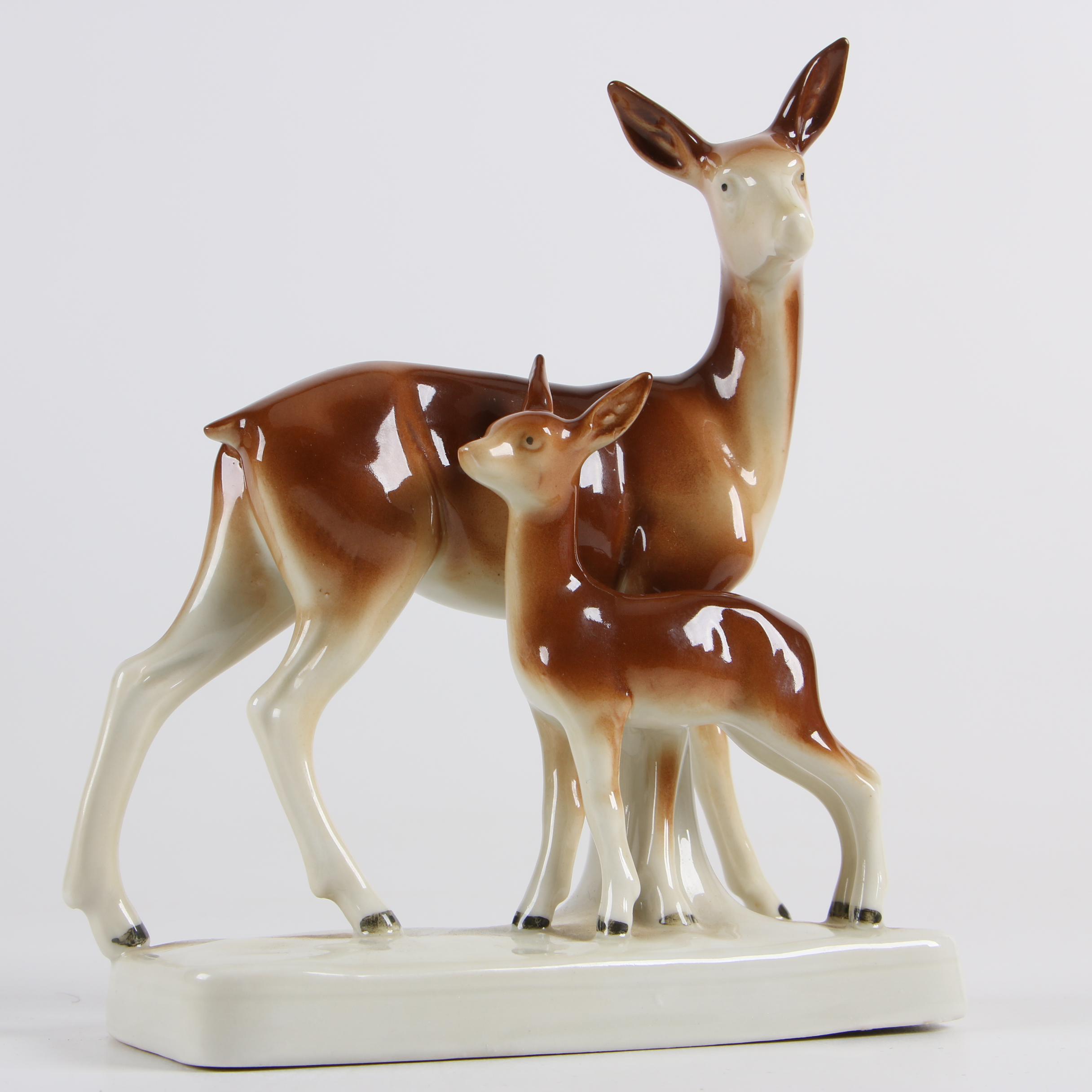 vintage-stangl-pottery-birds-and-lippelsdorf-porcelain-deer-figurines