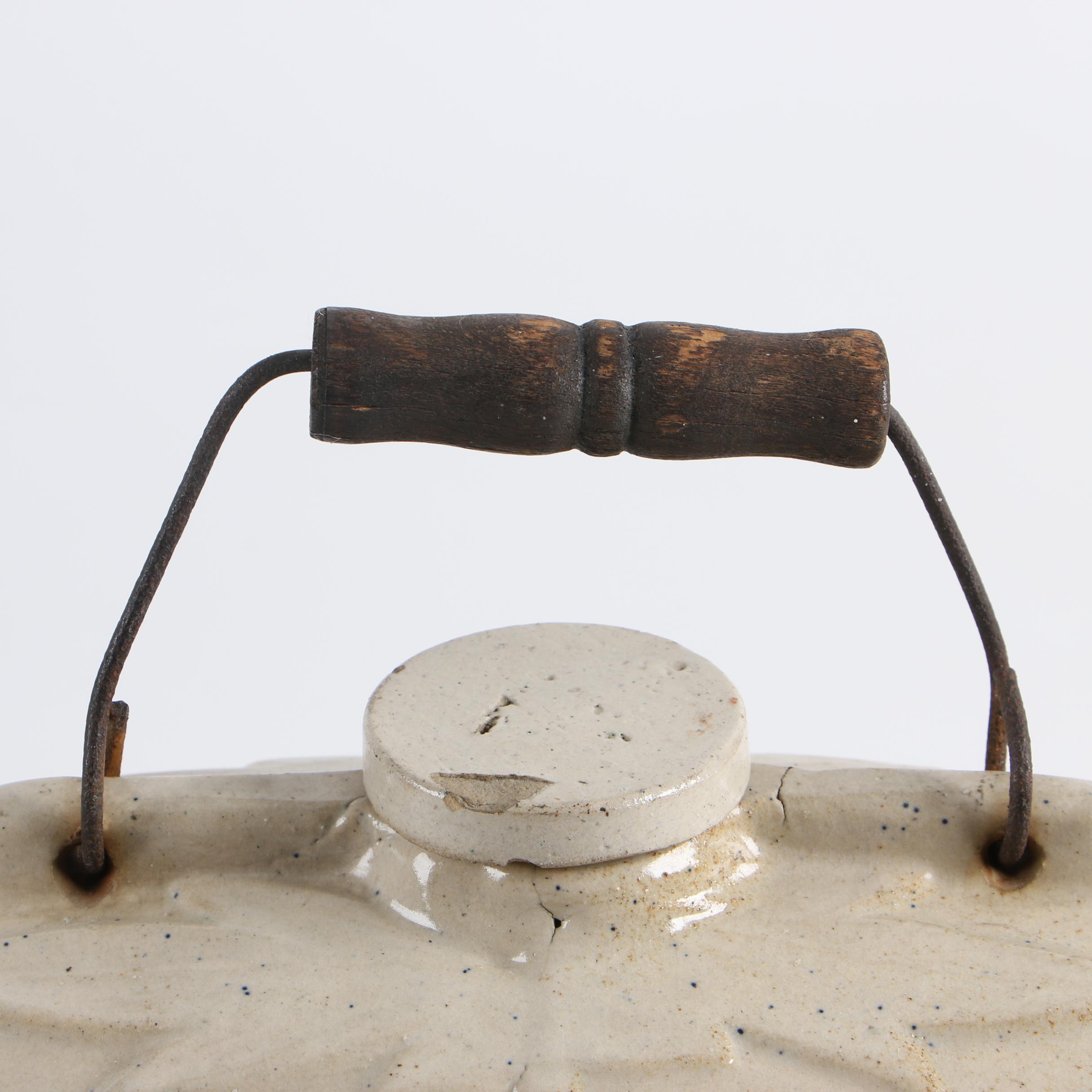 Antique "Goodwill's Stoneware Hot Water Bottle" Patented 1895 EBTH