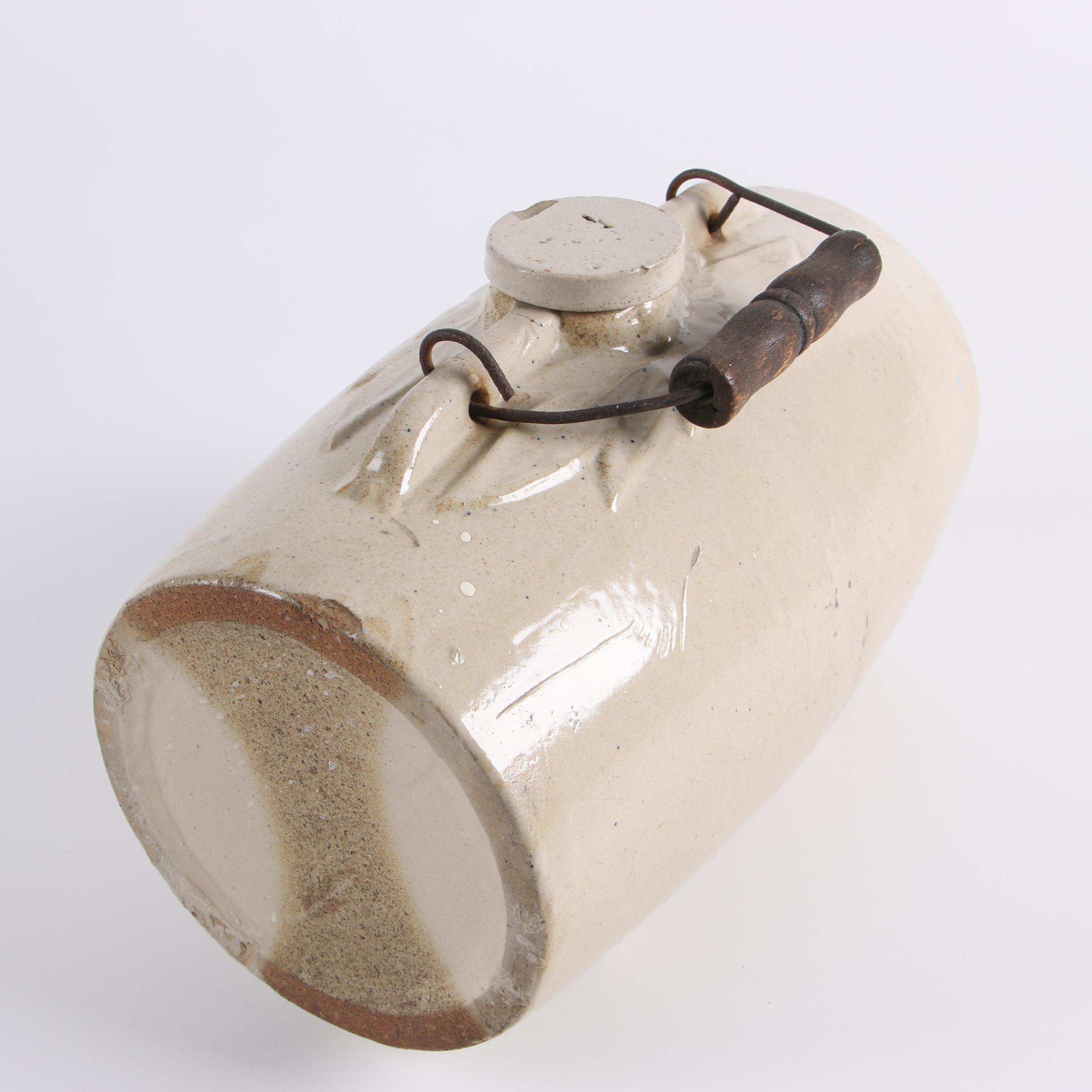 Antique "Goodwill's Stoneware Hot Water Bottle" Patented 1895 EBTH