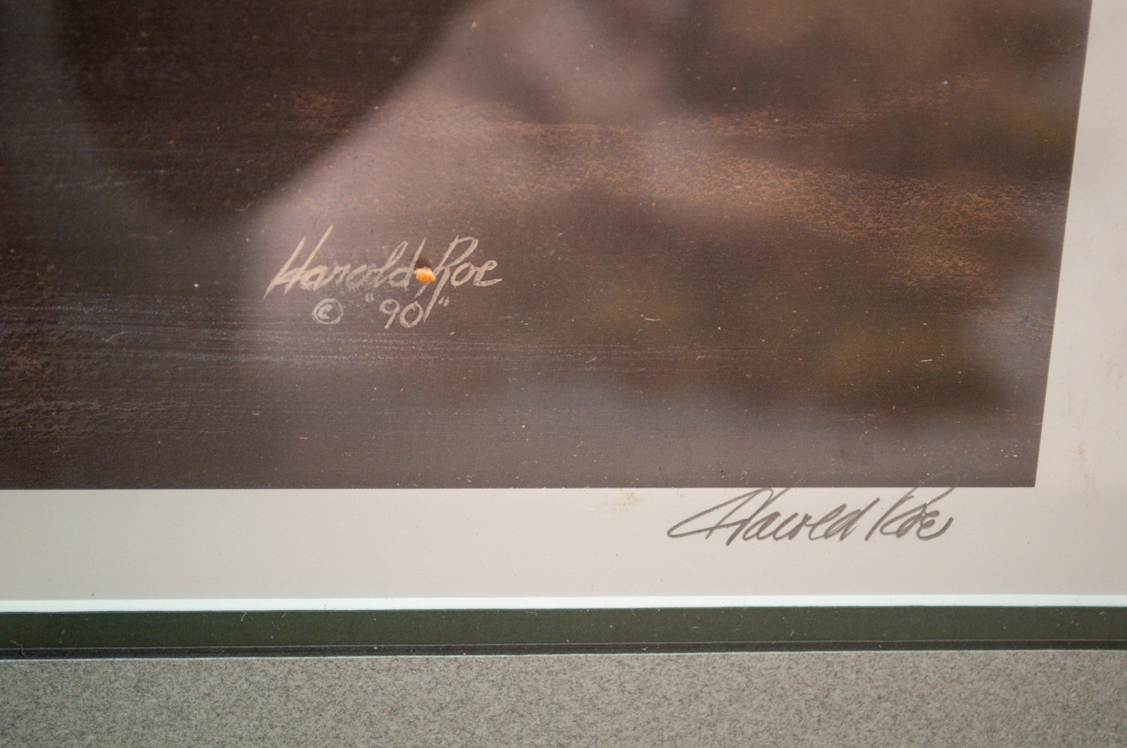 Vintage Limited Edition Offset Lithograph 