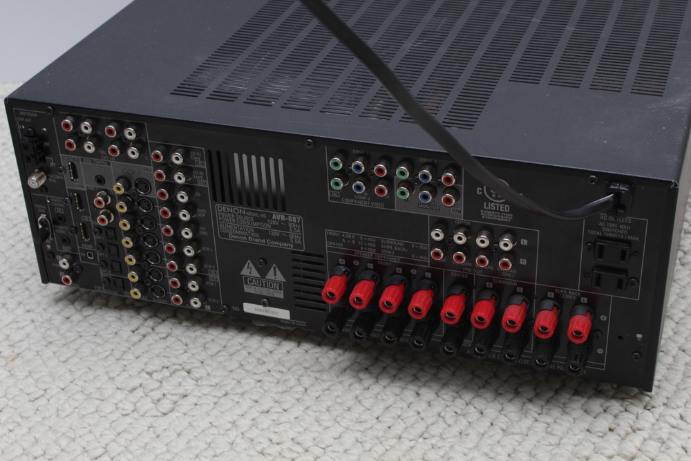 Denon AVR877 Multi Zone Stereo Receiver EBTH