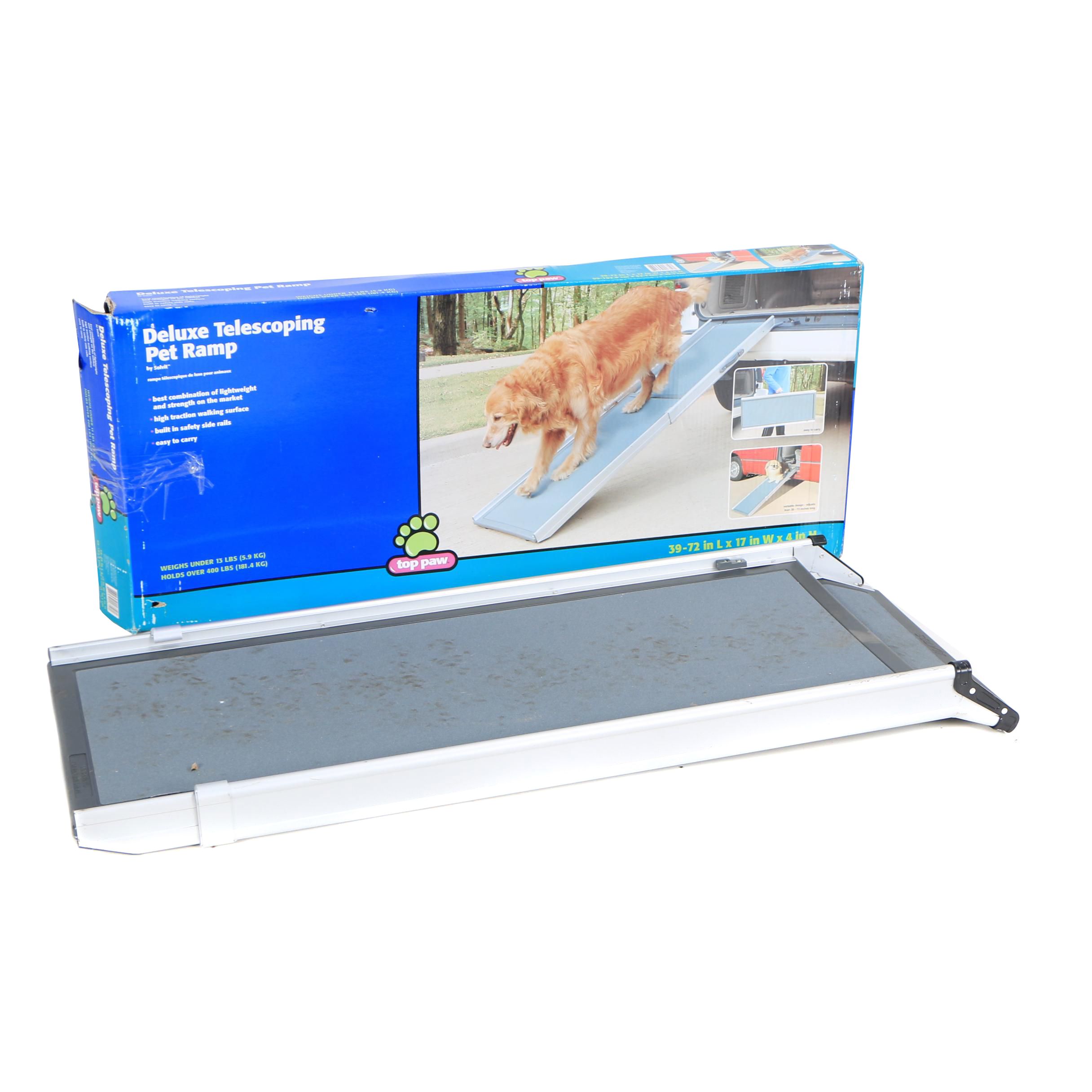 top paw telescoping pet ramp