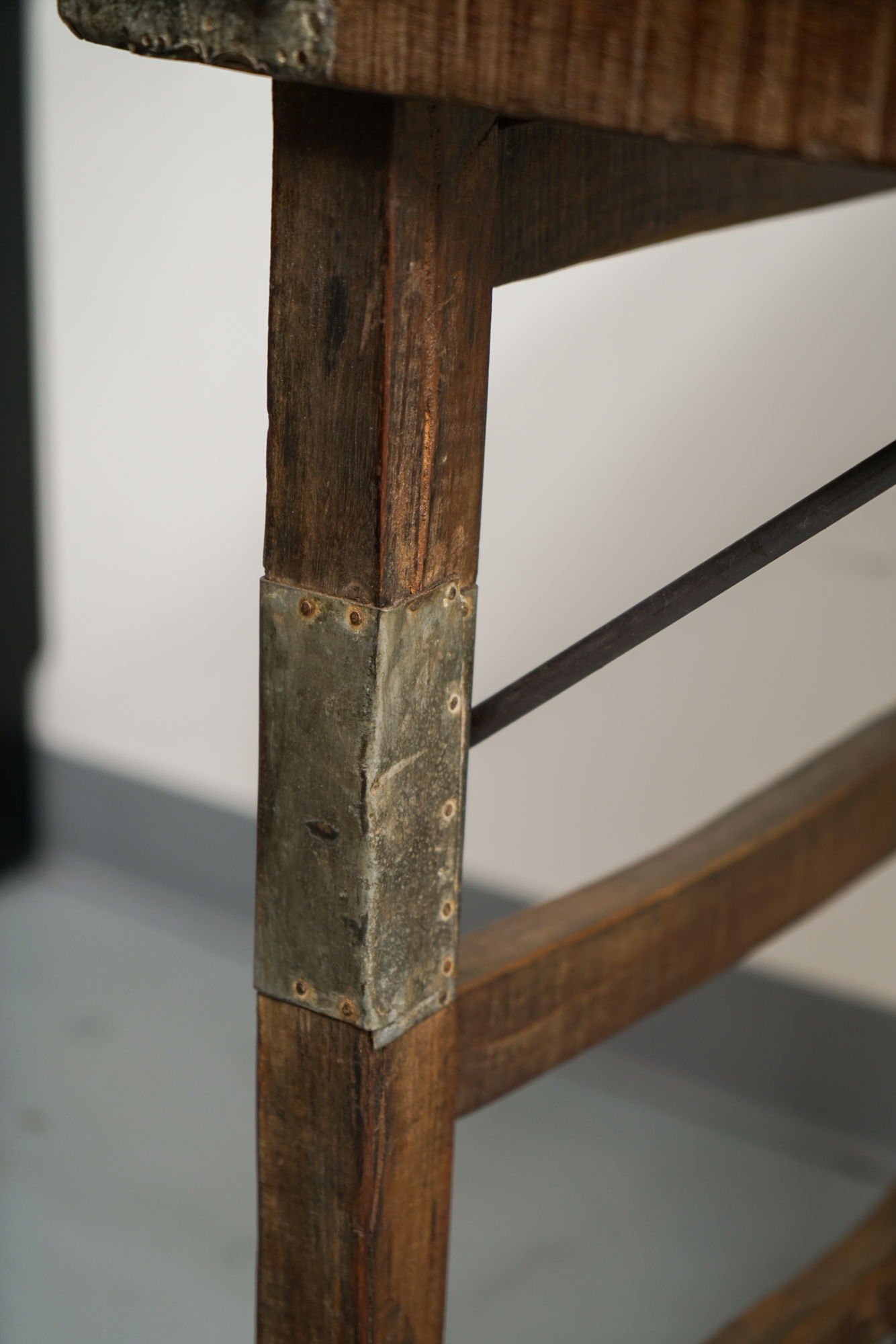 Reclaimed Wood Folding Table EBTH