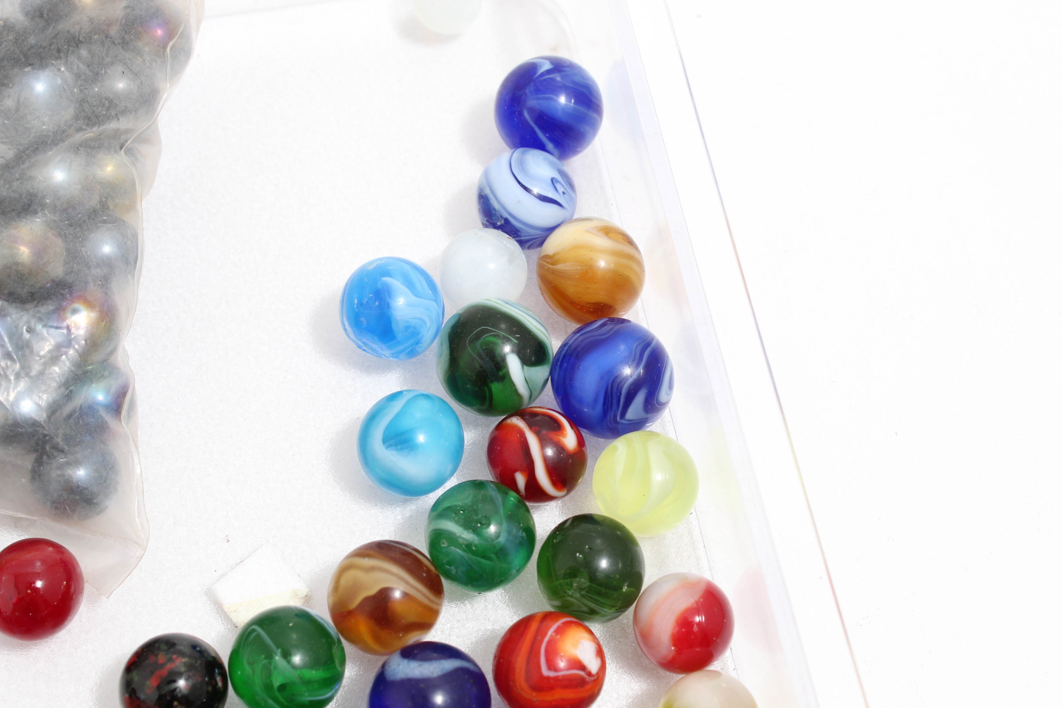 Glass Marbles Featuring Jabo and Paperweight EBTH