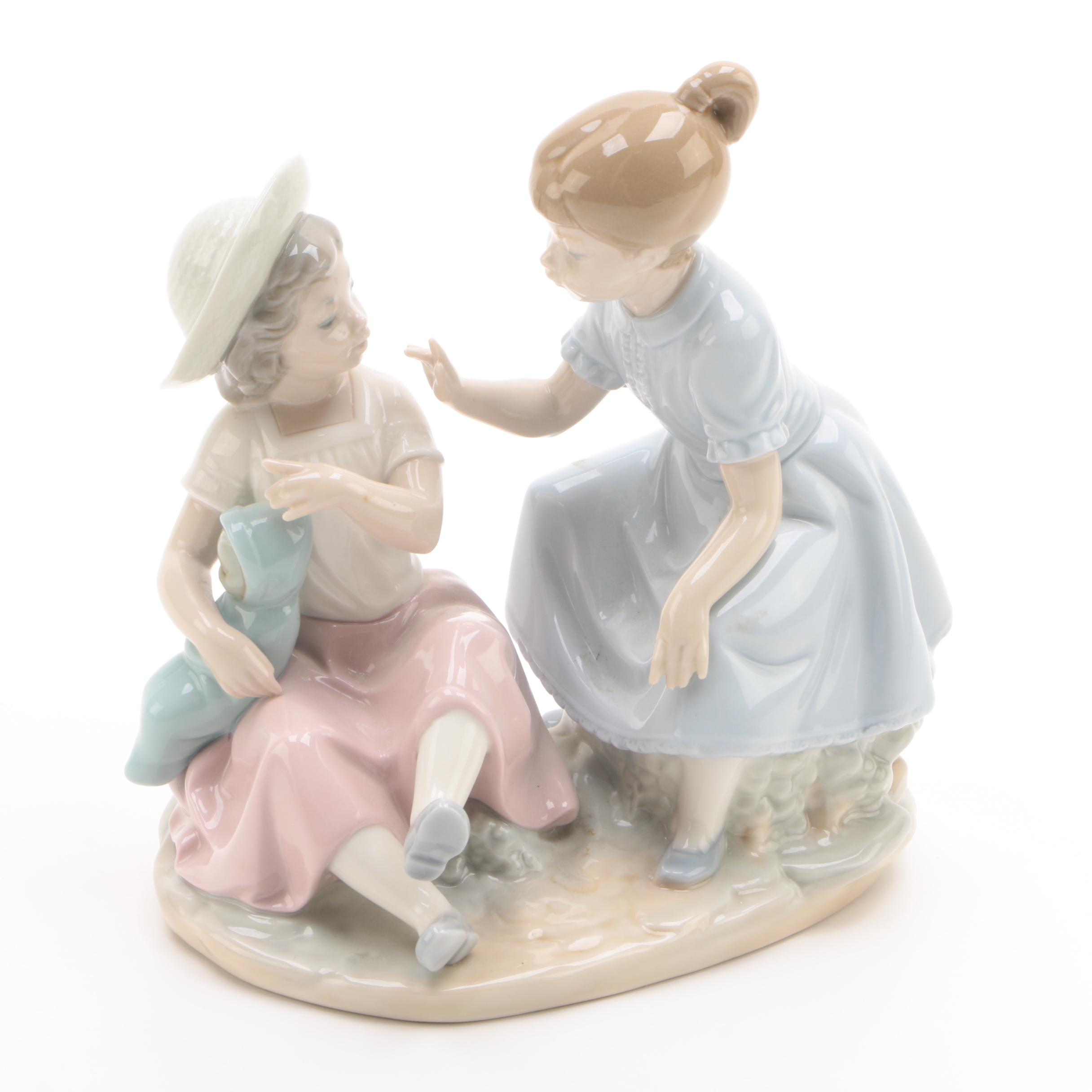 NAO by Lladró "It's My Doll" Porcelain Figurine | EBTH