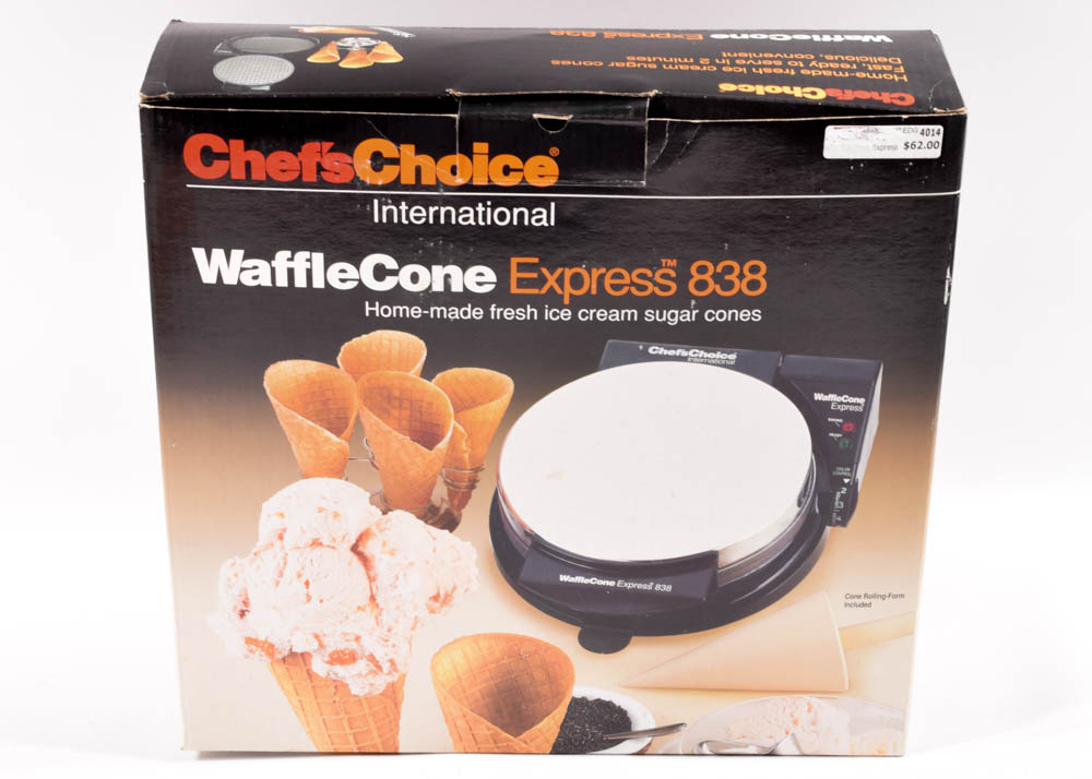 Chef's Choice Waffle Cone Maker EBTH