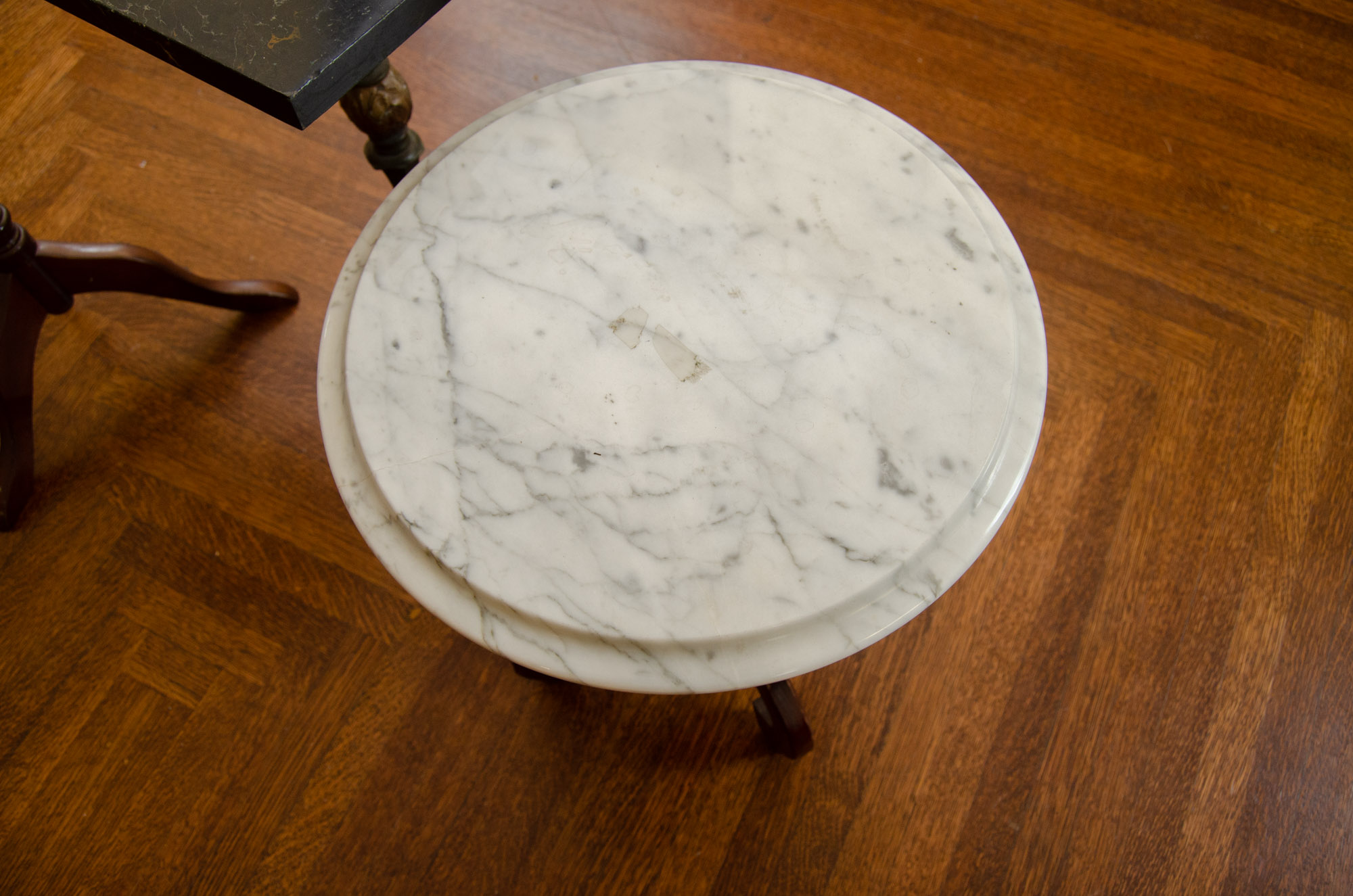 Vintage Marble Side Tables EBTH