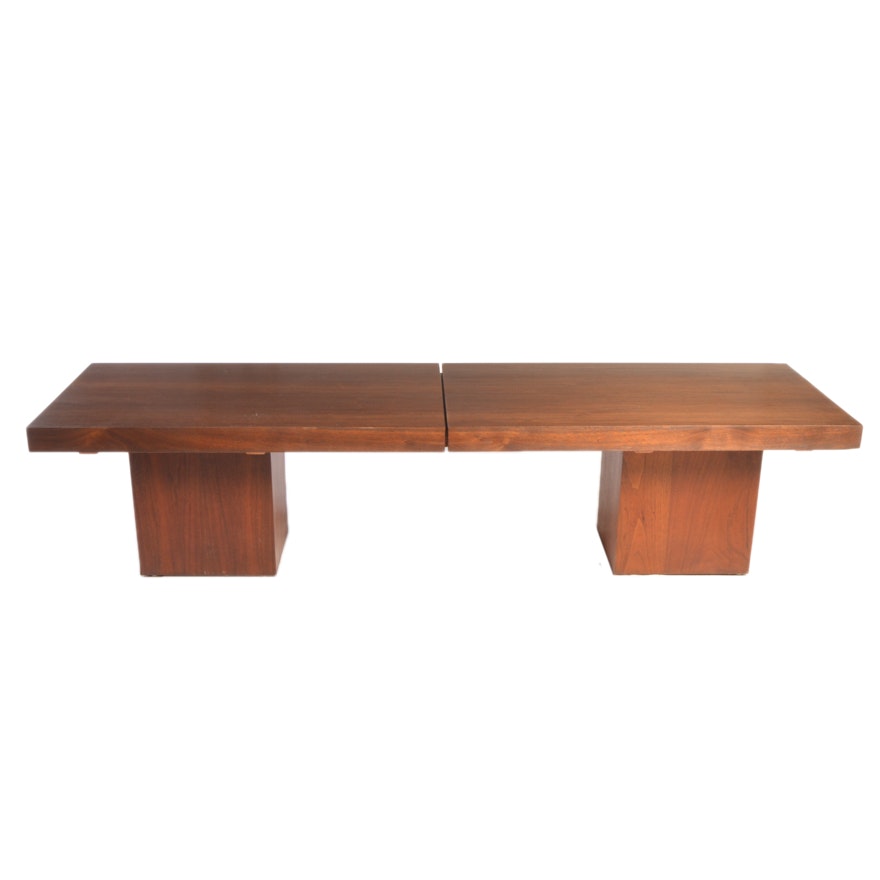 Mid Century Modern John Keal For Brown Saltman Extendable Coffee Mid Century Modern John Keal For Brown Saltman Extendable Coffee Table