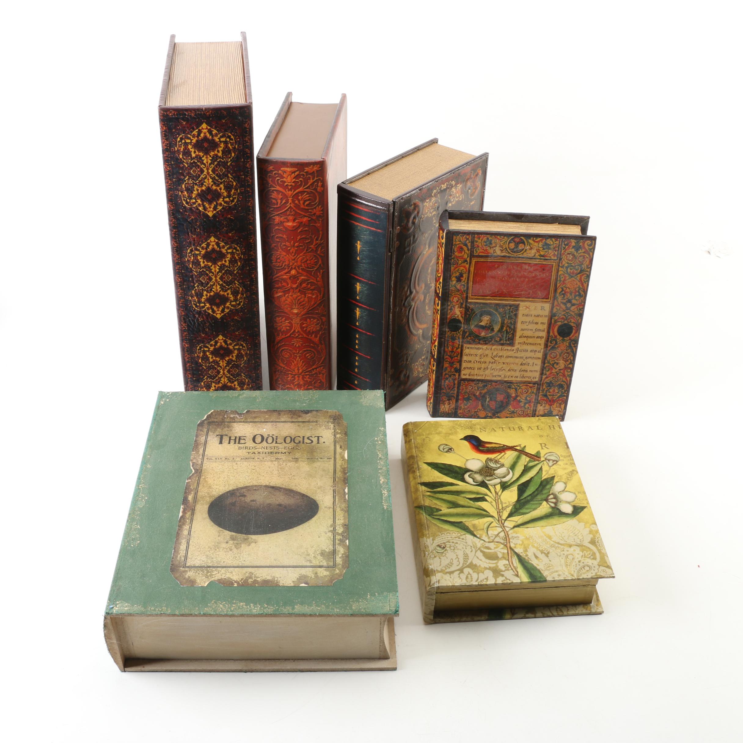 Decorative Book Shaped Storage Boxes EBTH