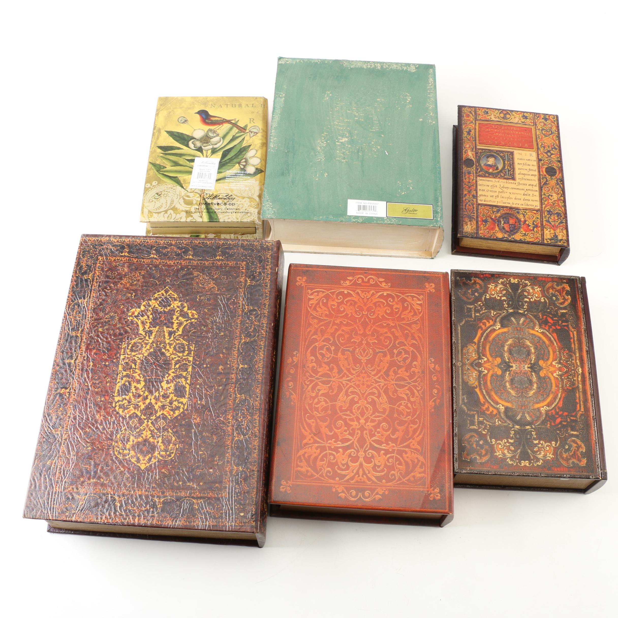 Decorative Book Shaped Storage Boxes EBTH