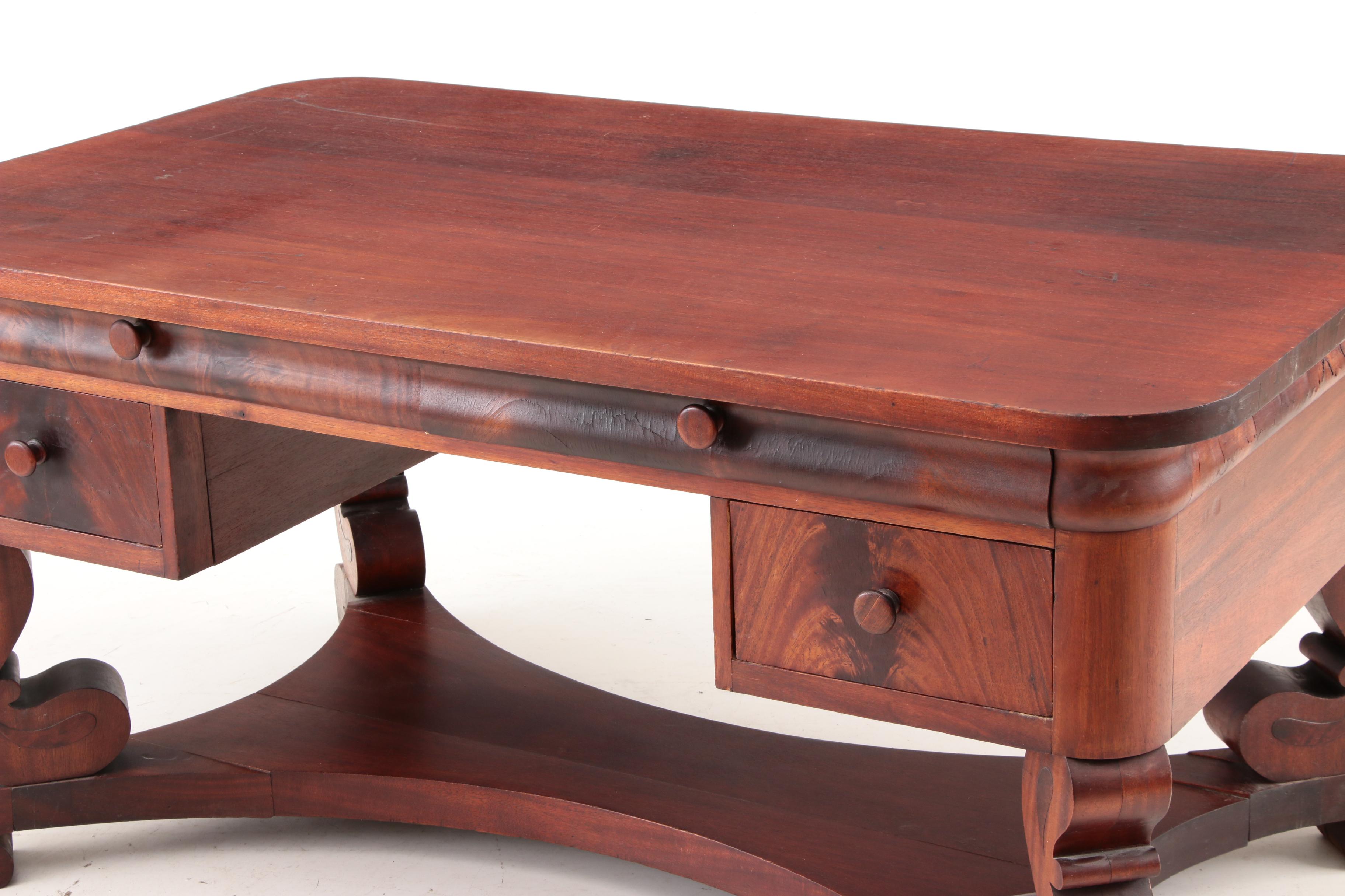 American Empire "Berkey and Gay" Furniture Revival Desk EBTH