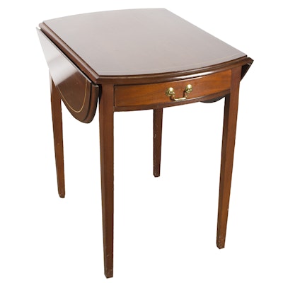Mahogany Pembroke Style Side Table Mahogany Pembroke Style Side Table