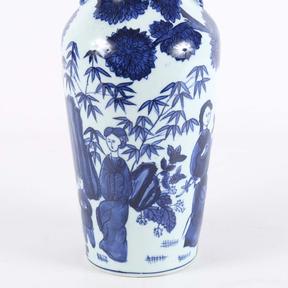 Chinese Blue and White Floor Vases EBTH