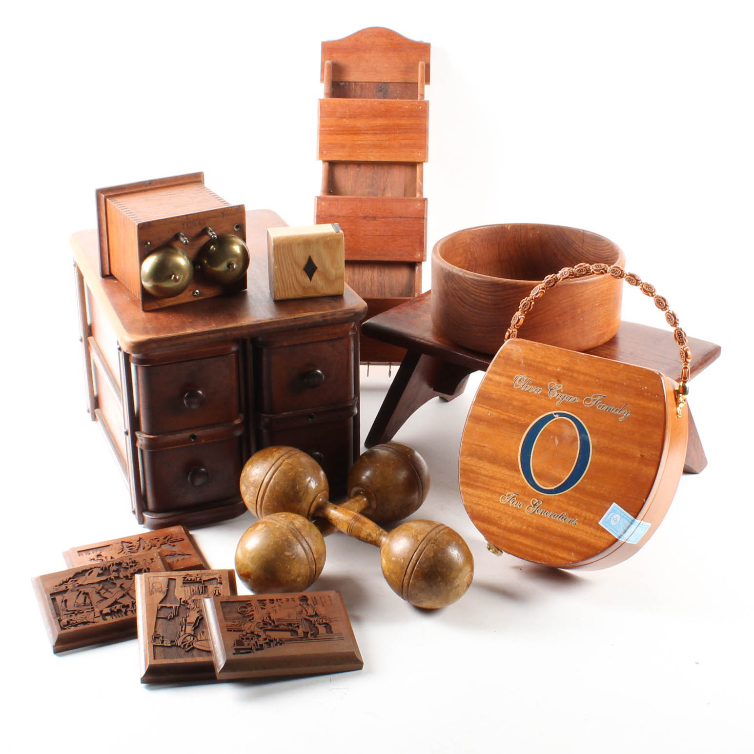 Vintage Wooden Decor and Storage EBTH