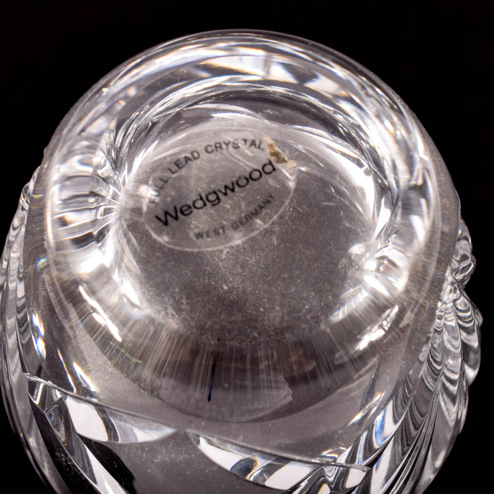 Wedgwood Crystal Vase EBTH