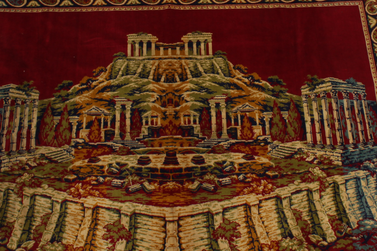 Woven Greek Wall Hanging EBTH