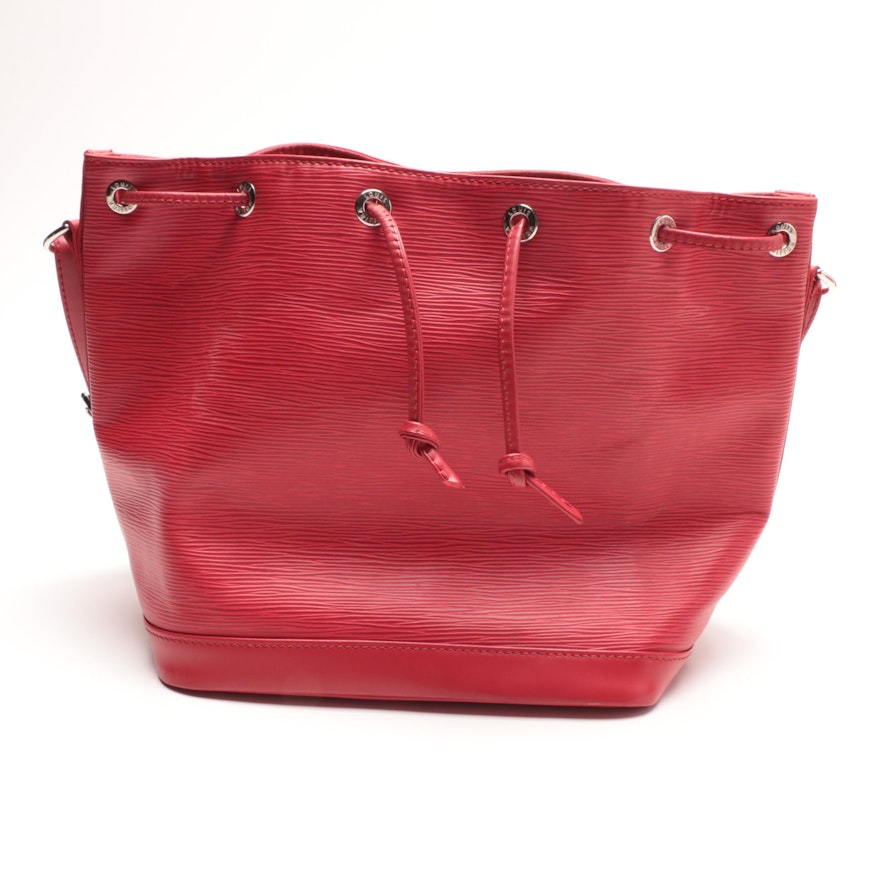 Louis Vuitton Red Epi Leather Neo Bucket Bag Louis Vuitton