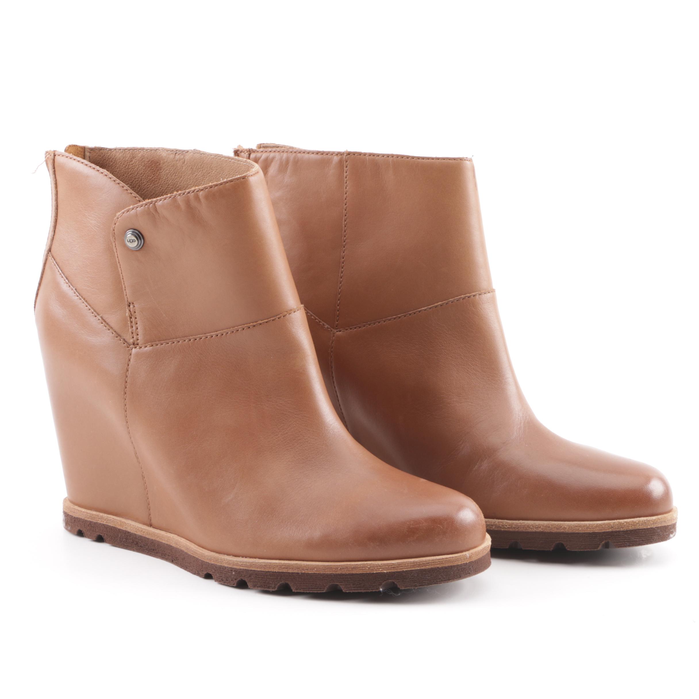 ugg wedge ankle boots