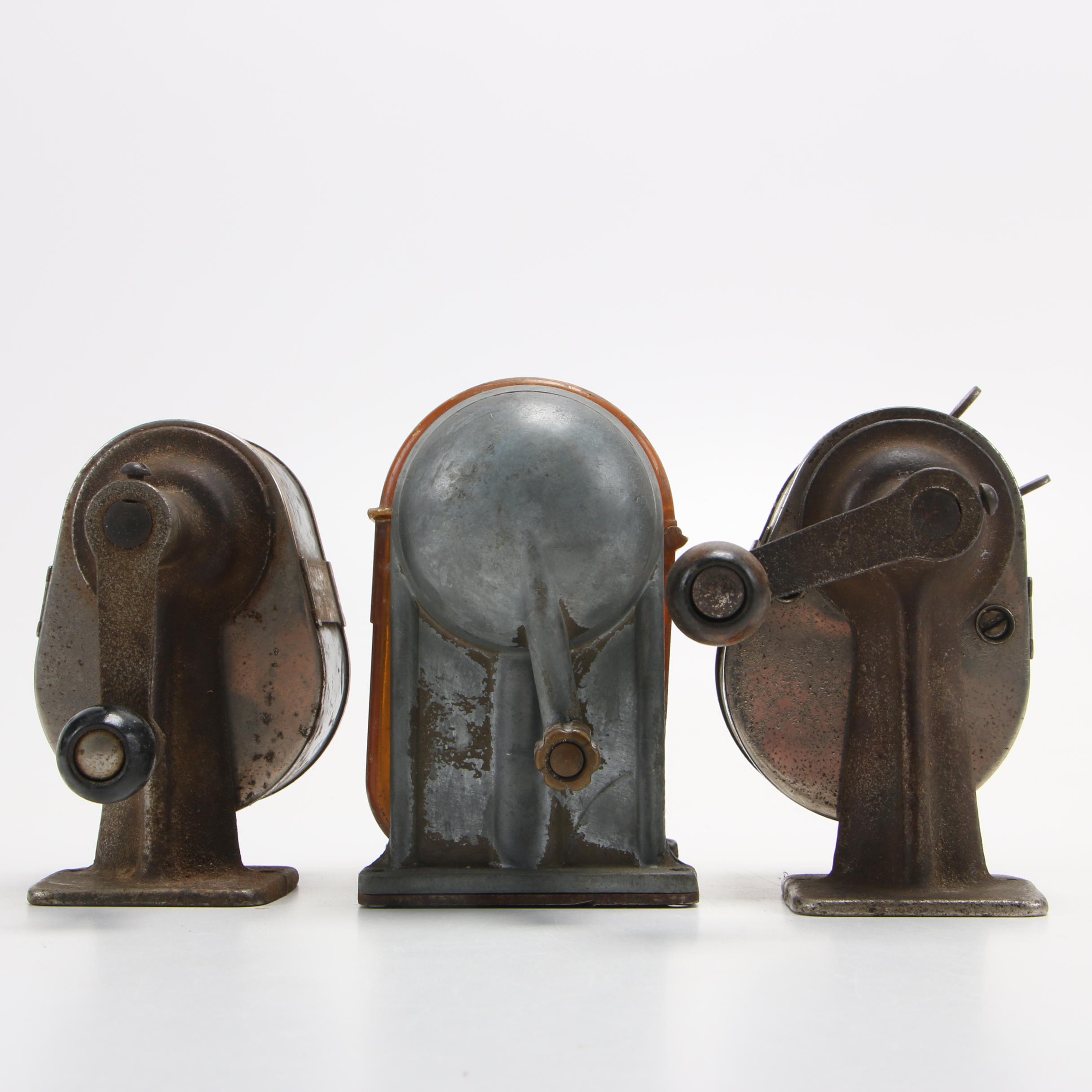 Vintage Wall Mount Pencil Sharpeners featuring Dixon Enduro No. 20 EBTH